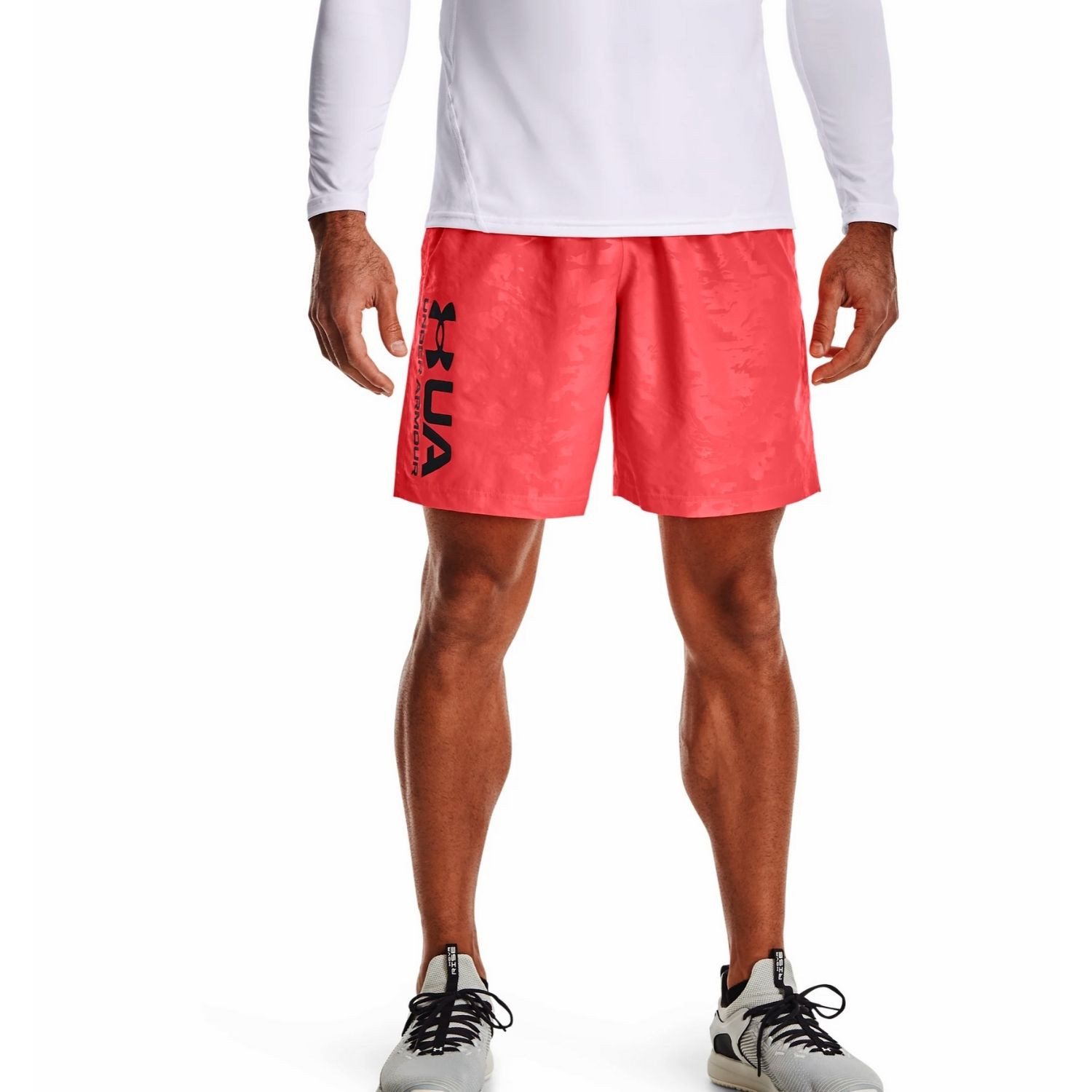 Šortky UNDER ARMOUR Woven Emboss Shorts Beta - Kraťasy & Šortky - 1