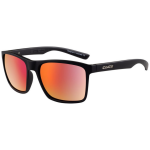 Slnečné okuliare DIRTY DOG Droid Satin Black Grey/Red Fusion Polarised