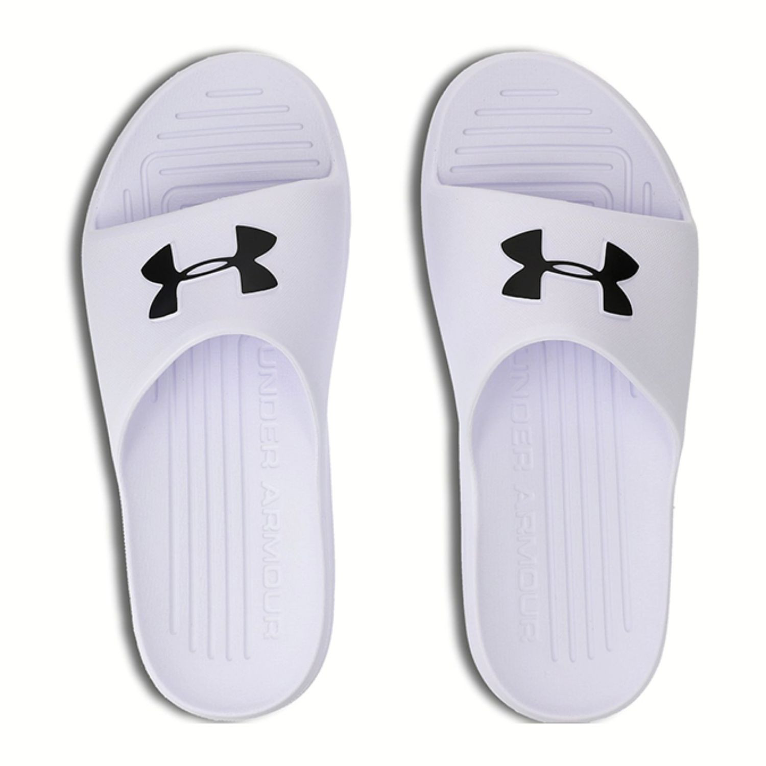 Šľapky Under Armour Core Pth SL White - Šľapky a sandále - 3