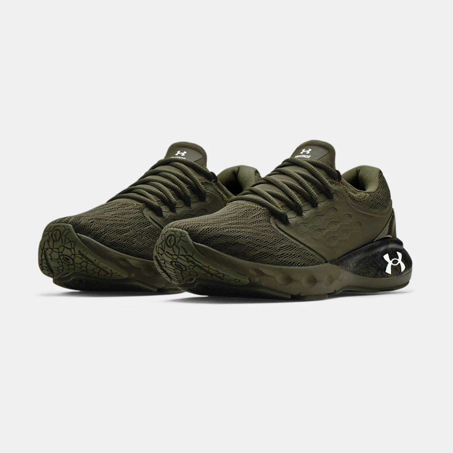 Pánske tenisky UNDER ARMOUR Charged Vantage Camo Running Green - Športová obuv - 1