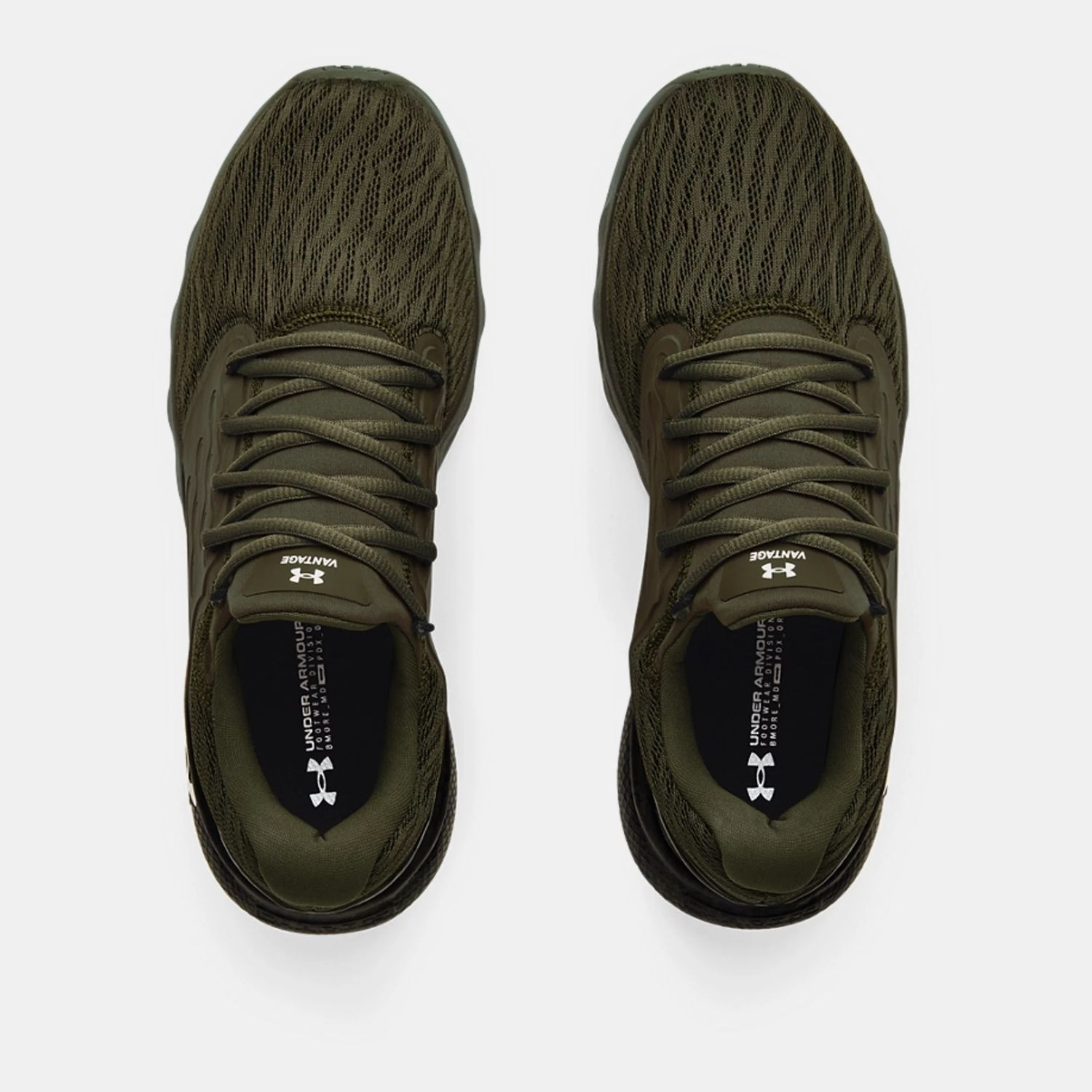 Pánske tenisky UNDER ARMOUR Charged Vantage Camo Running Green - Športová obuv - 3