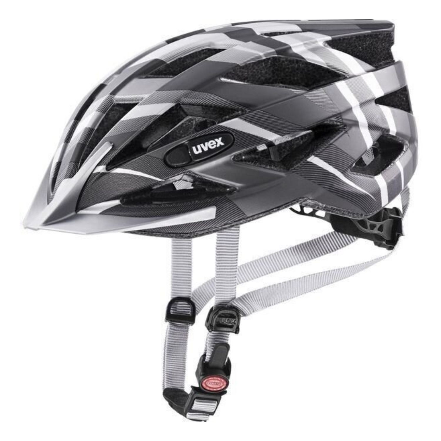 Cyklistická prilba UVEX Air Wing CC Black/Silver - Prilby pre dospelých - 1