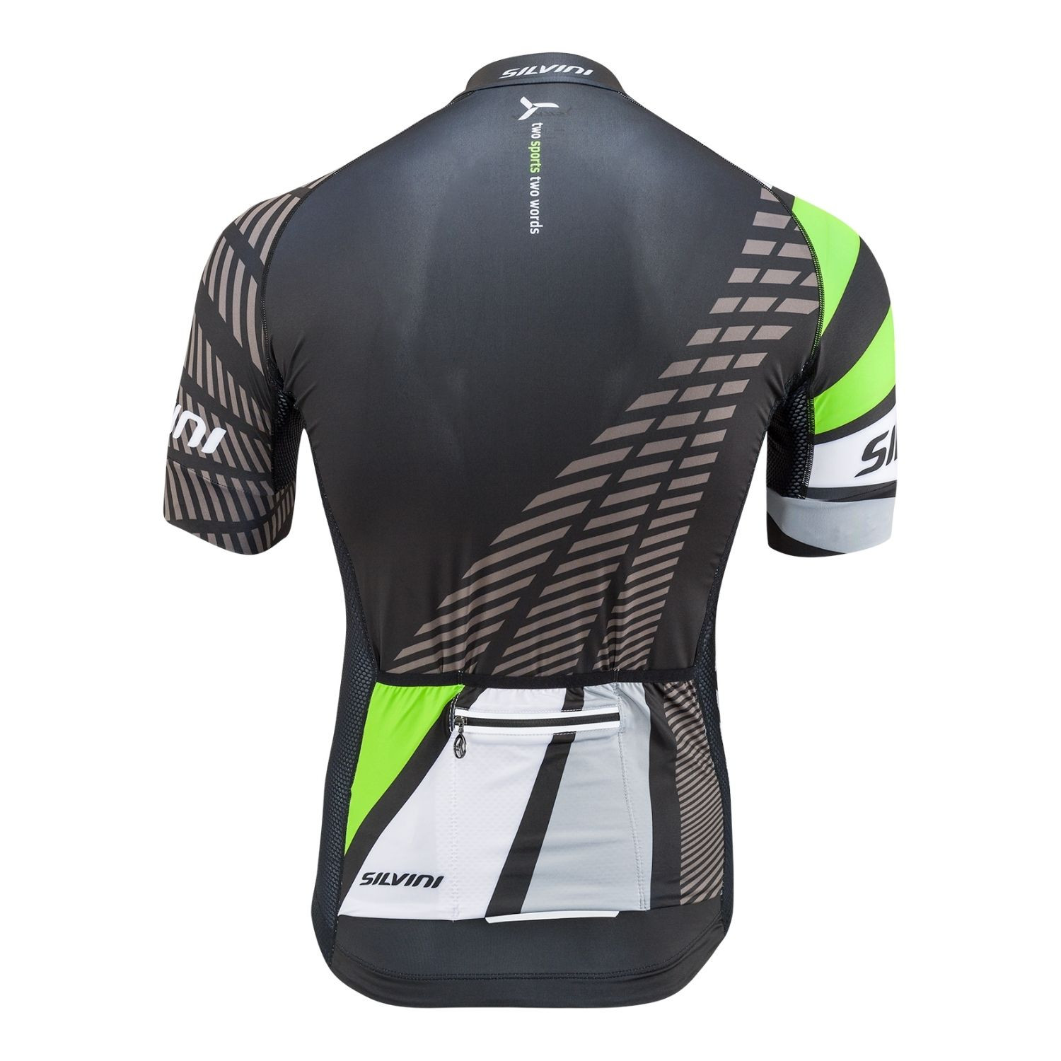Cyklistický dres SILVINI Team MD1400 Green - Cyklo vrch - 2