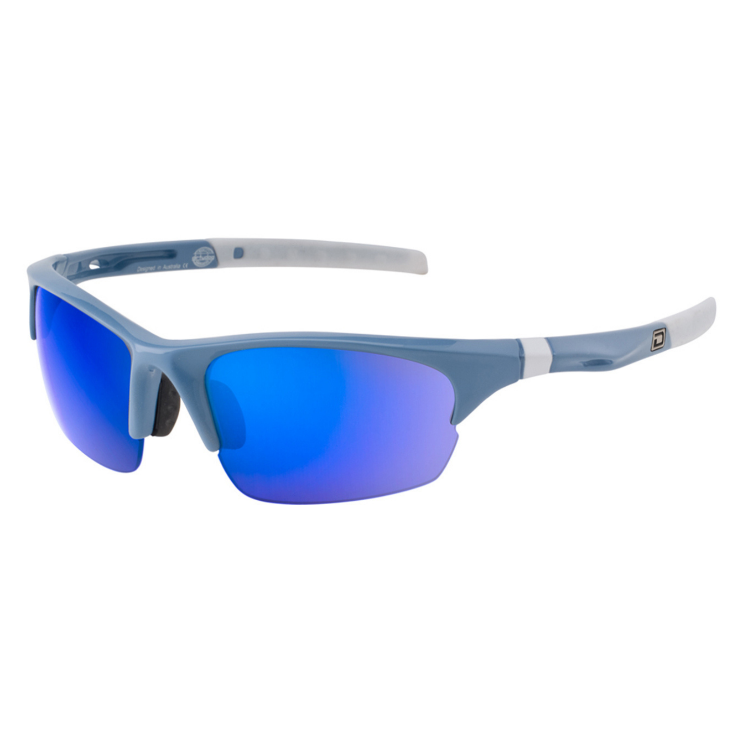 Polarizačné okuliare DIRTY DOG Sport Ecco Powder Blue White Gray/ Blue Fusion Mirror - Slnečné okuliare - 1