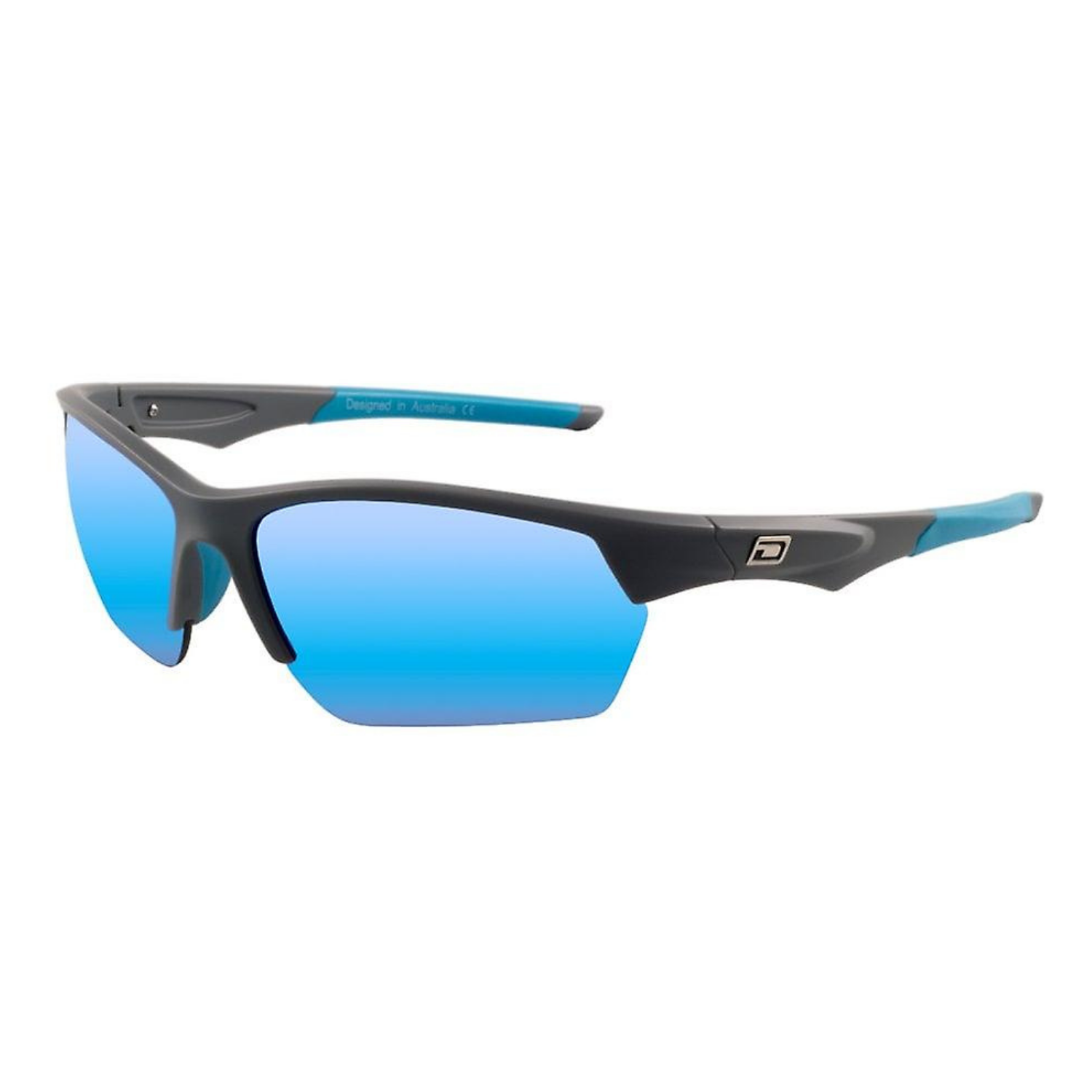 Slnečné okuliare DIRTY DOG Sport Track Satin Silver Grey/Ice Blue Mirror Polarised - Slnečné okuliare - 1