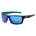 Slnečné okuliare DIRTY DOG Primp Satin Black Crystal Blue Grey/Blue Fusion Mirror Polarised