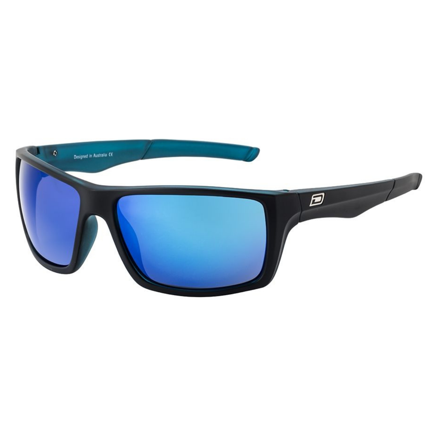 Slnečné okuliare DIRTY DOG Primp Satin Black Crystal Blue Grey/Blue Fusion Mirror Polarised - Slnečné okuliare - 1