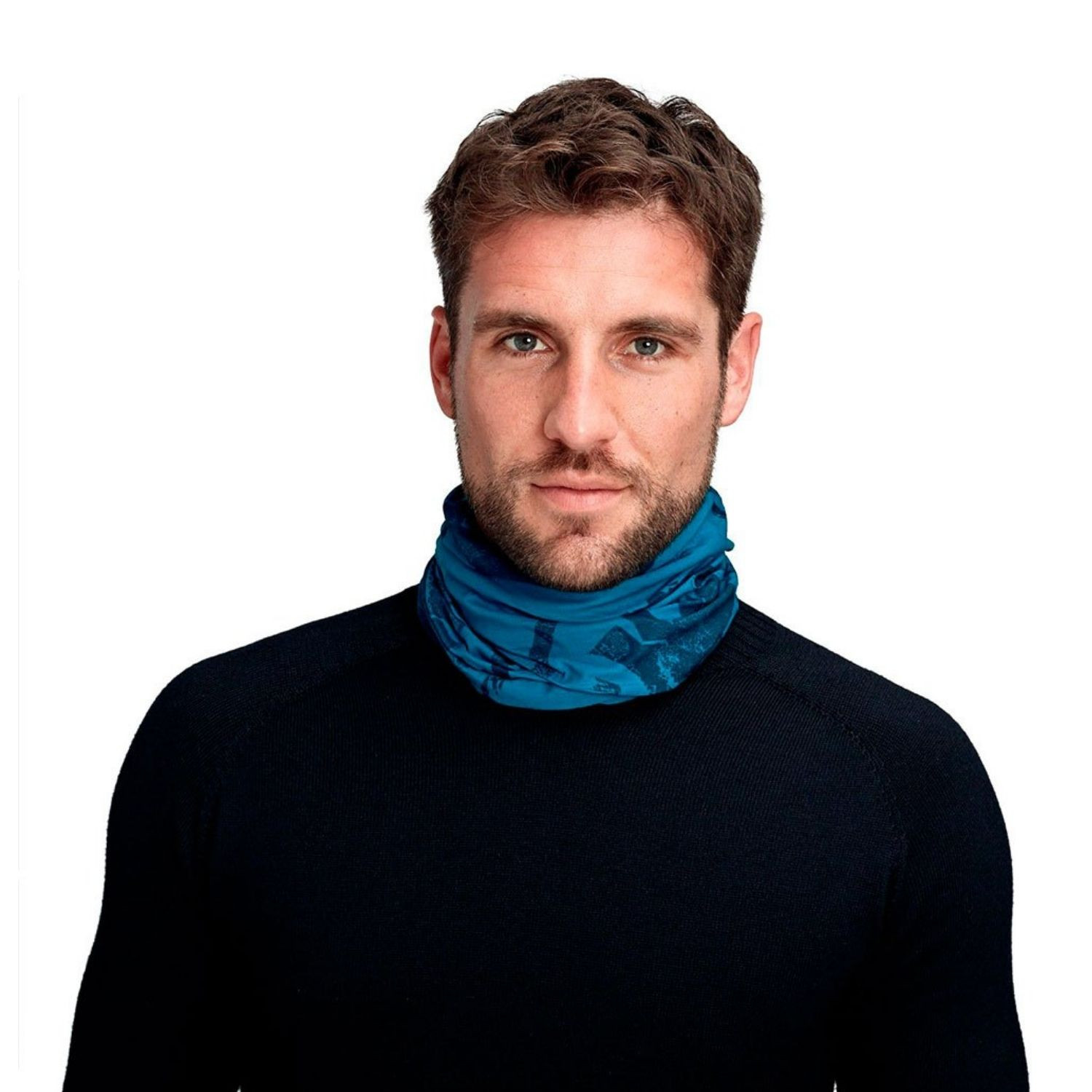 Šatka MAMMUT Neck Gaiter Blue - Darček pre poľovníka - 4