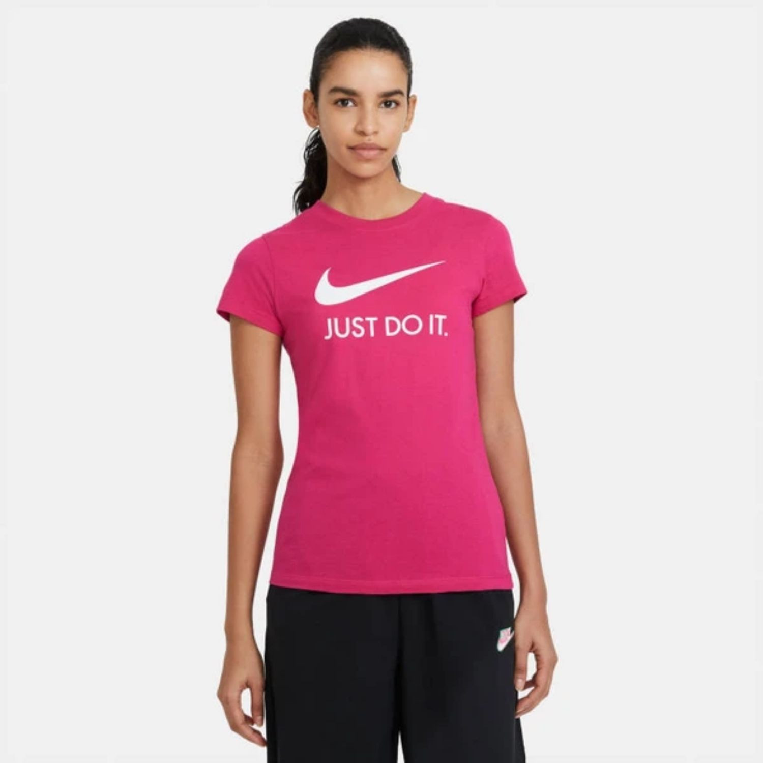 Tričko NIKE Sportswear JDI Slim Pink - Dámske oblečenie - 3
