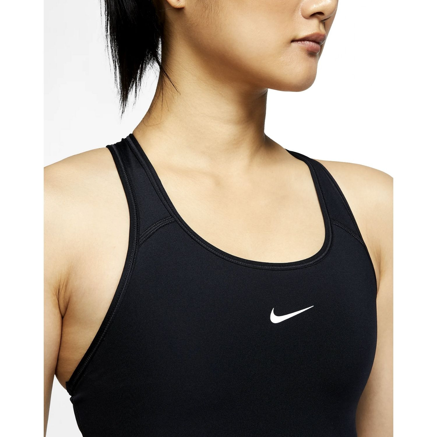 Športová podprsenka Nike Dri-FIT Swoosh Black - Športové podprsenky - 2