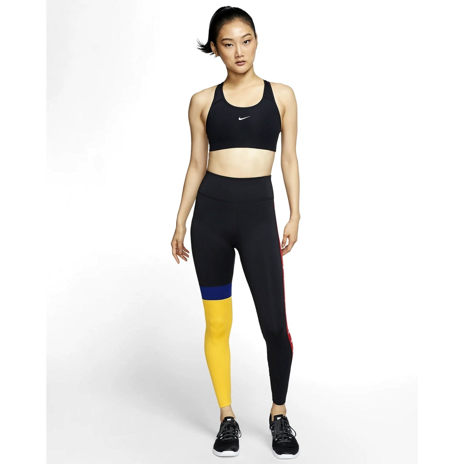 Športová podprsenka Nike Dri-FIT Swoosh Black - Športové podprsenky - 3