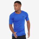 Tričko NIKE M NP Top SS Tight Blue