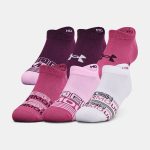 Ponožky Under Armour Women's Essential NS 6-pack Pink