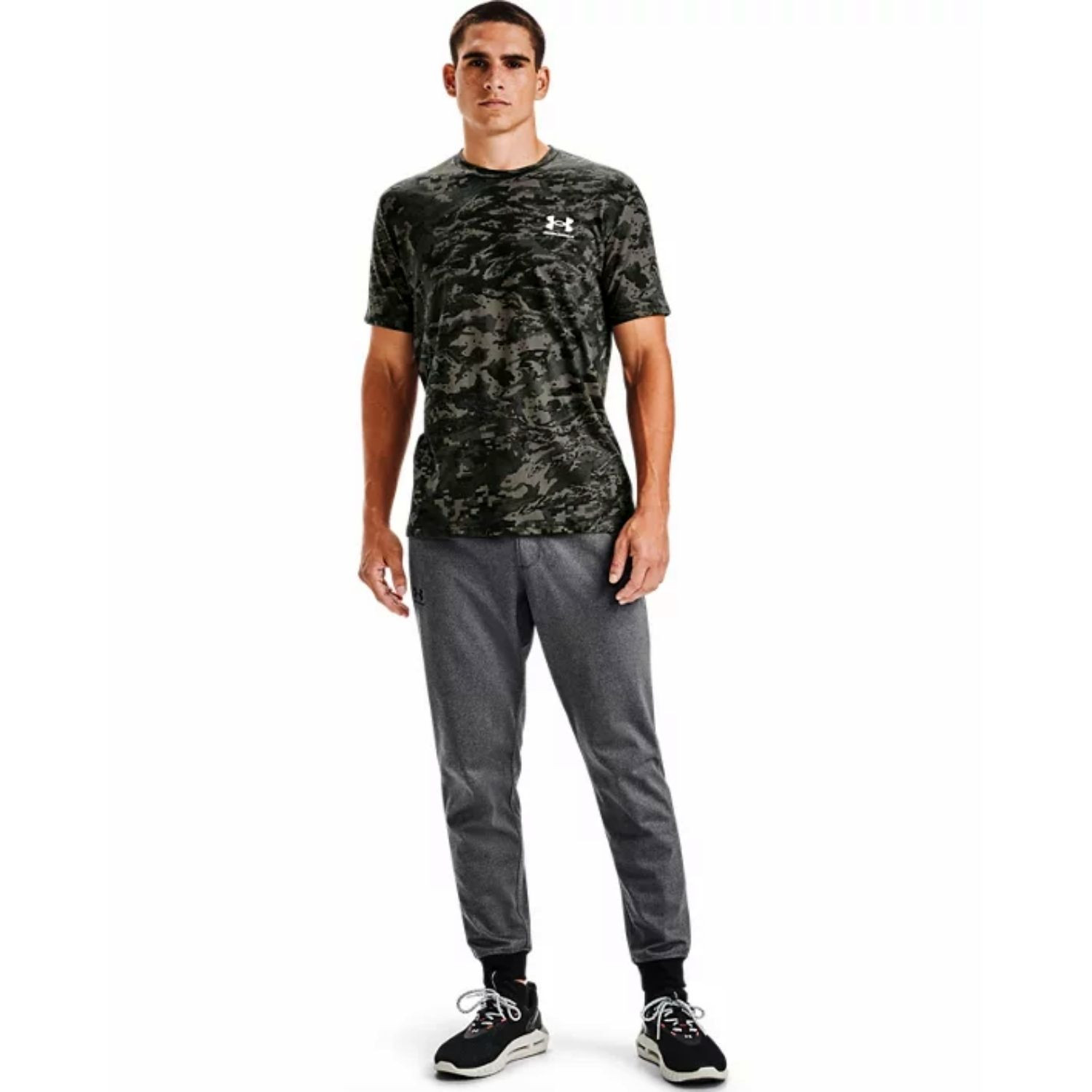 Tričko UNDER ARMOUR UA  ABC CAMO SS Green - OBLEČENIE - 2
