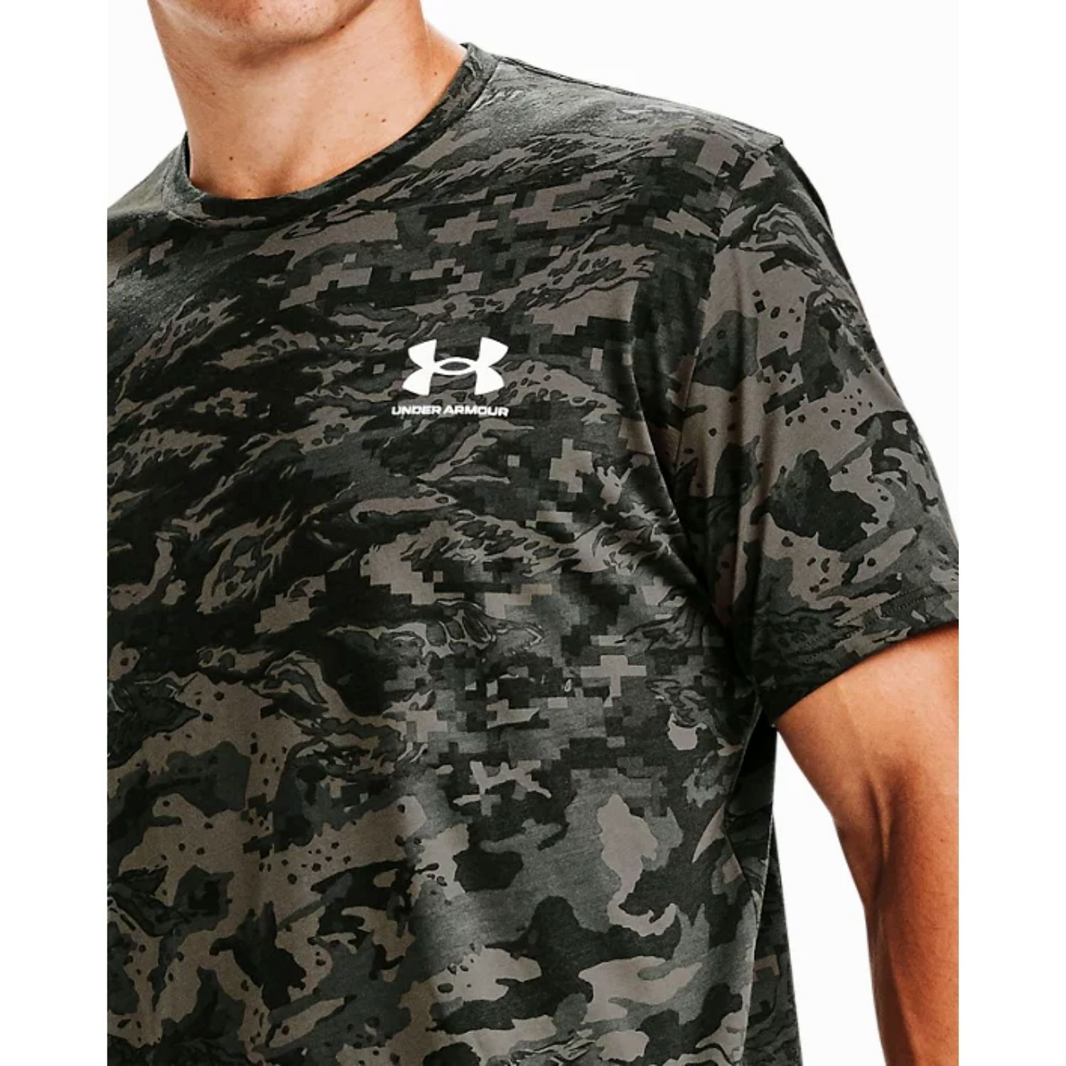 Tričko UNDER ARMOUR UA  ABC CAMO SS Green - OBLEČENIE - 3