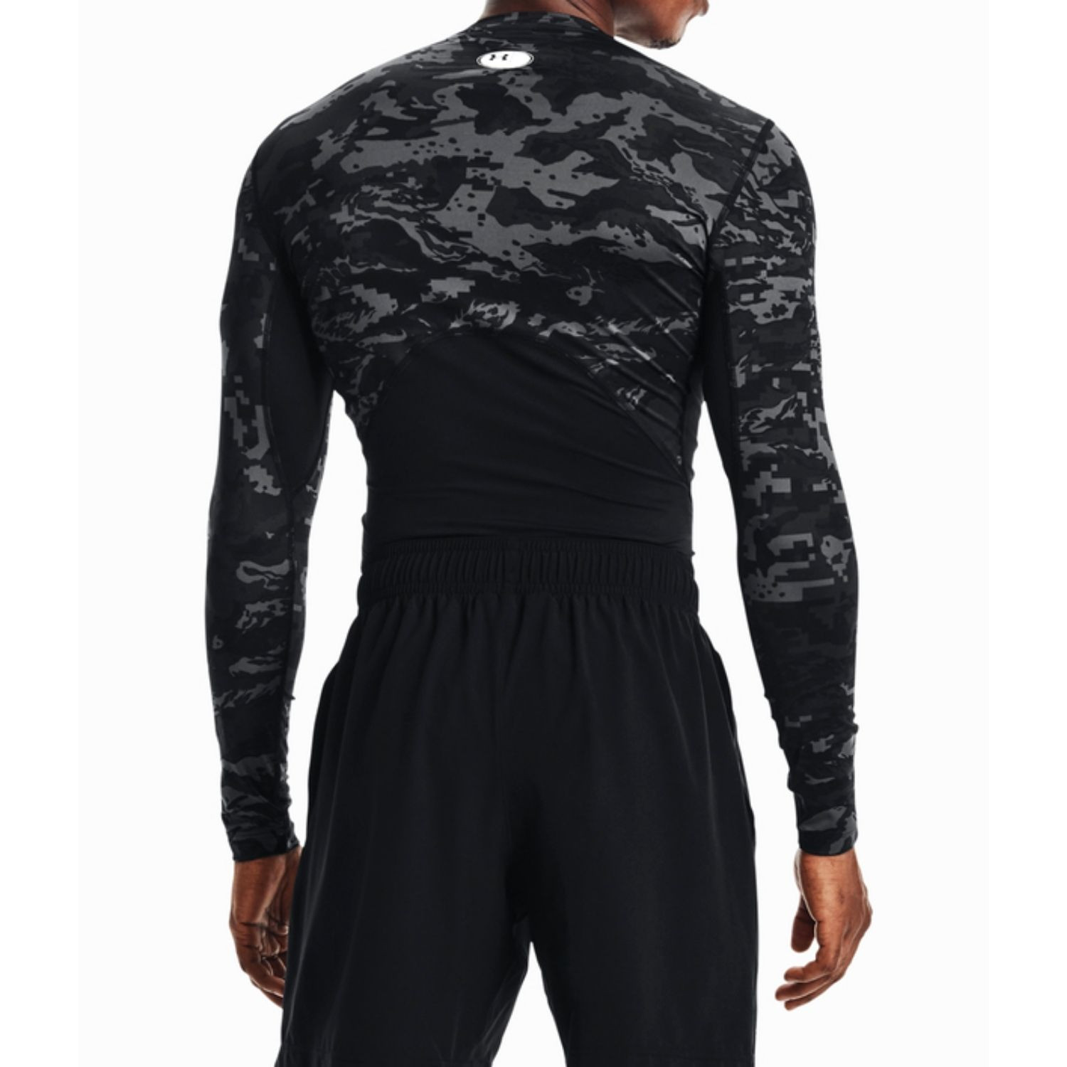 Kompresné tričko HG Armour Camo Comp LS Black - OBLEČENIE - 4