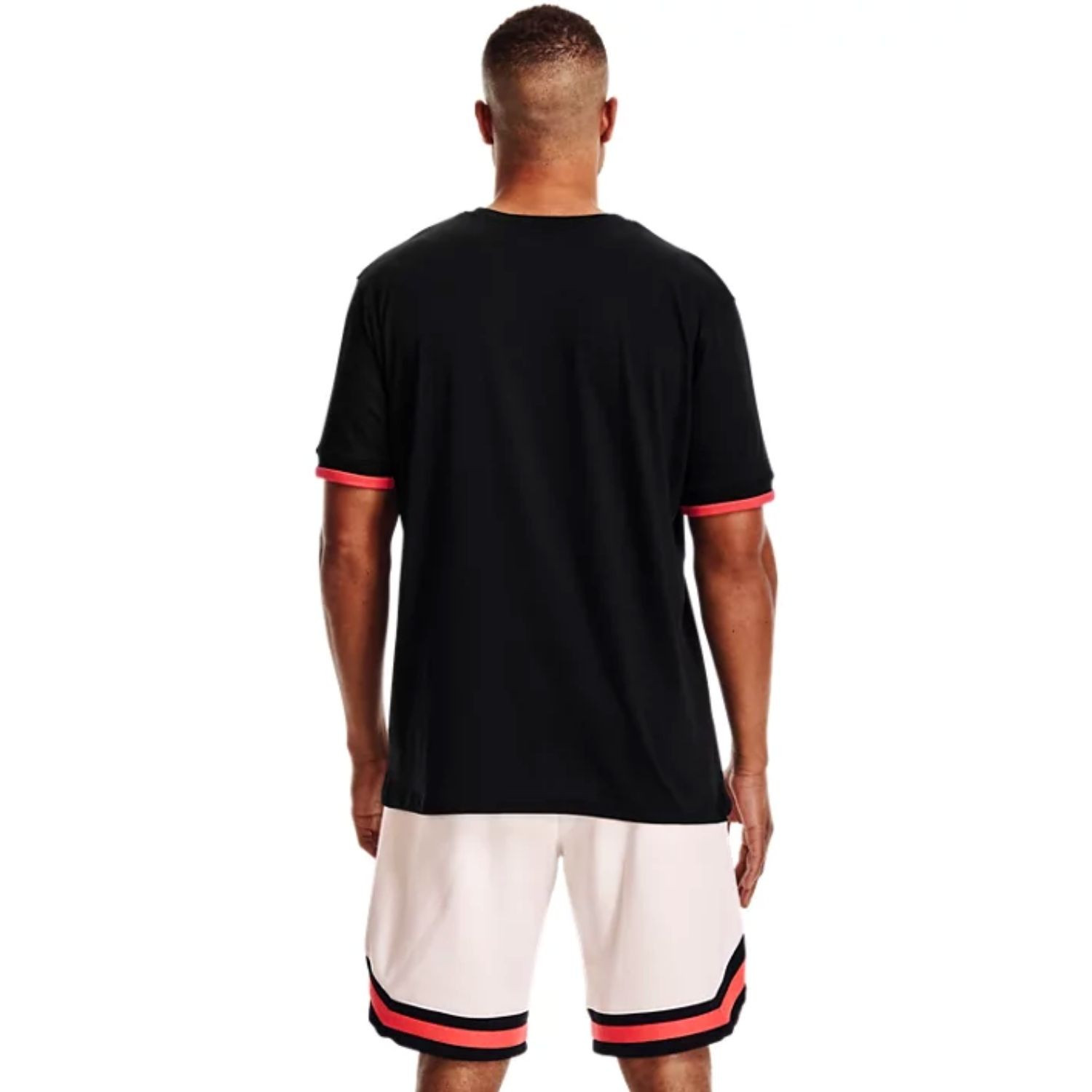 Tričko UNDER ARMOUR Crest SS Black - OBLEČENIE - 4