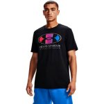 Tričko UNDER ARMOUR Multi Color Lockertag SS Black