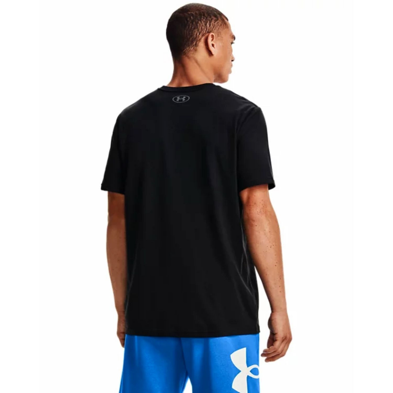 Tričko UNDER ARMOUR Multi Color Lockertag SS Black - OBLEČENIE - 4
