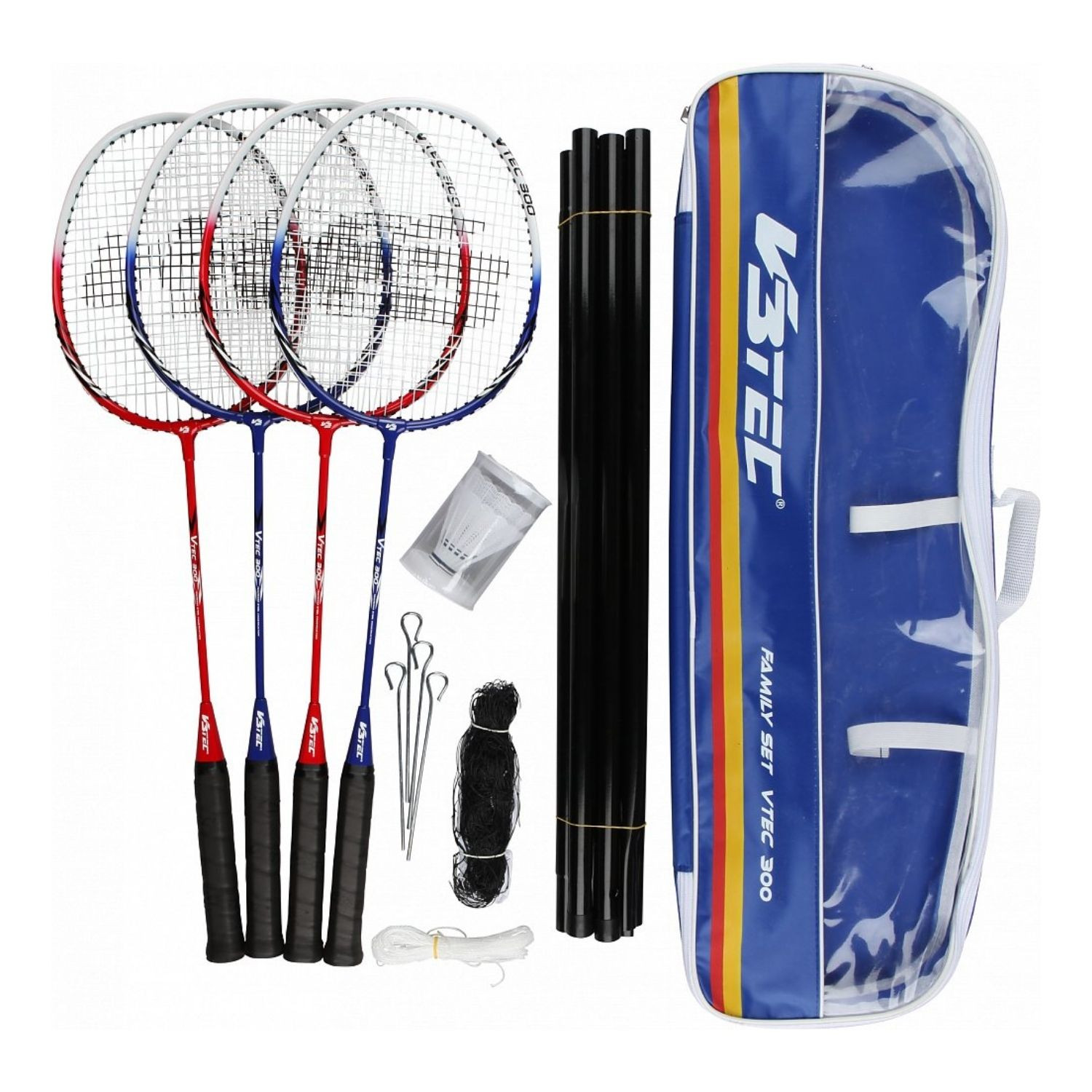 Badmintonový set V3TEC V Tec 300 Family - LETNÉ ŠPORTY - 1