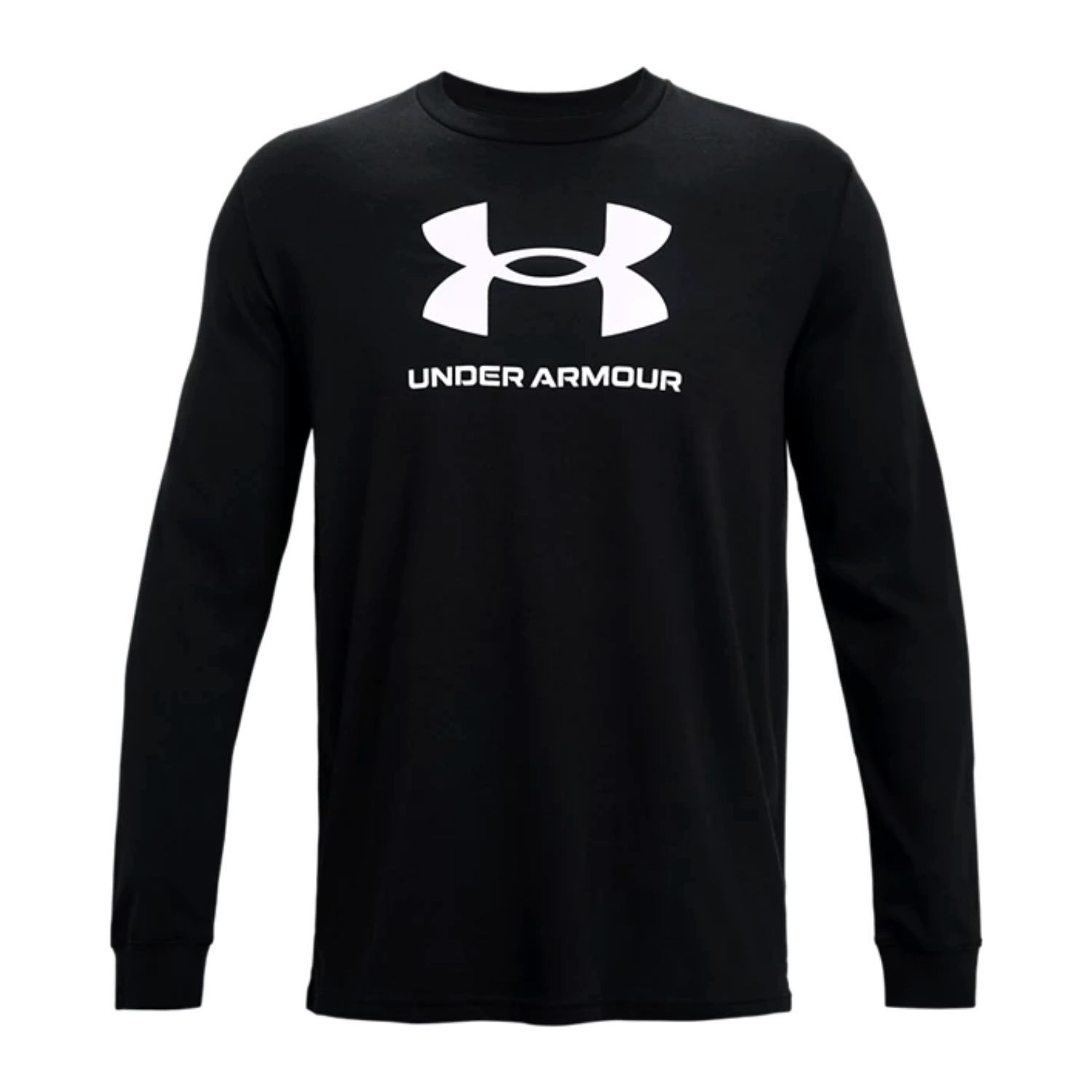Tričko UNDER ARMOUR Sportstyle Logo LS Black - OBLEČENIE - 2
