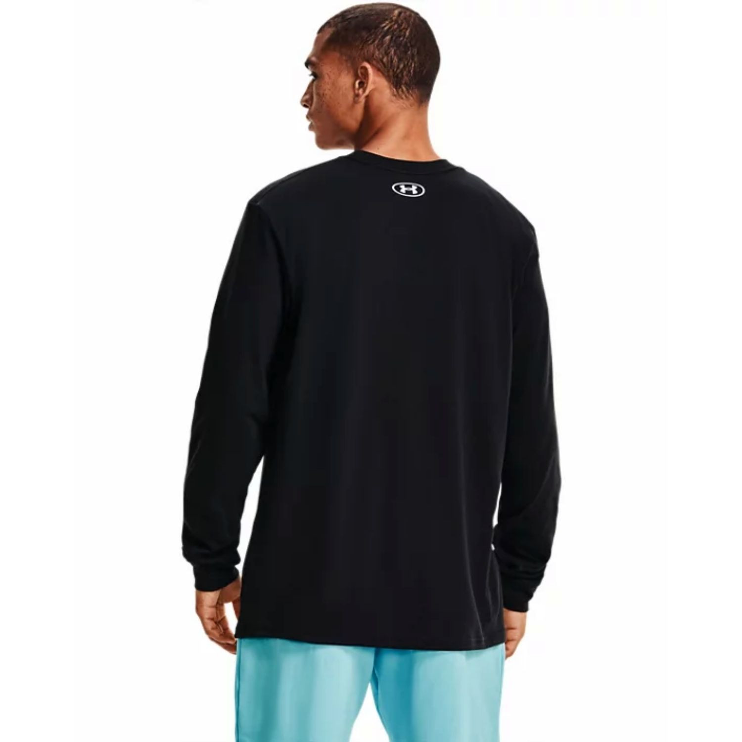 Tričko UNDER ARMOUR Sportstyle Logo LS Black - OBLEČENIE - 5