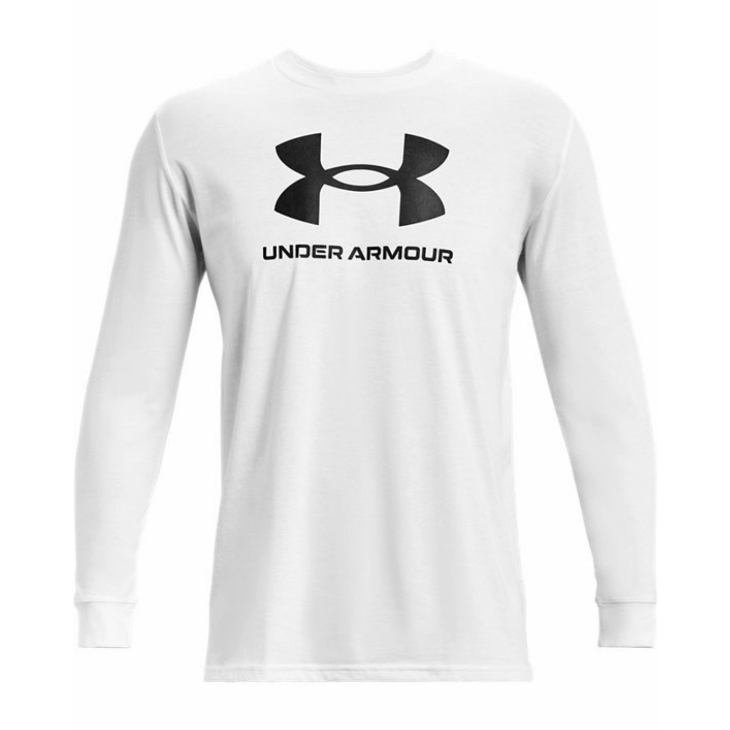 Tričko UNDER ARMOUR Sportstyle Logo LS White - OBLEČENIE - 2