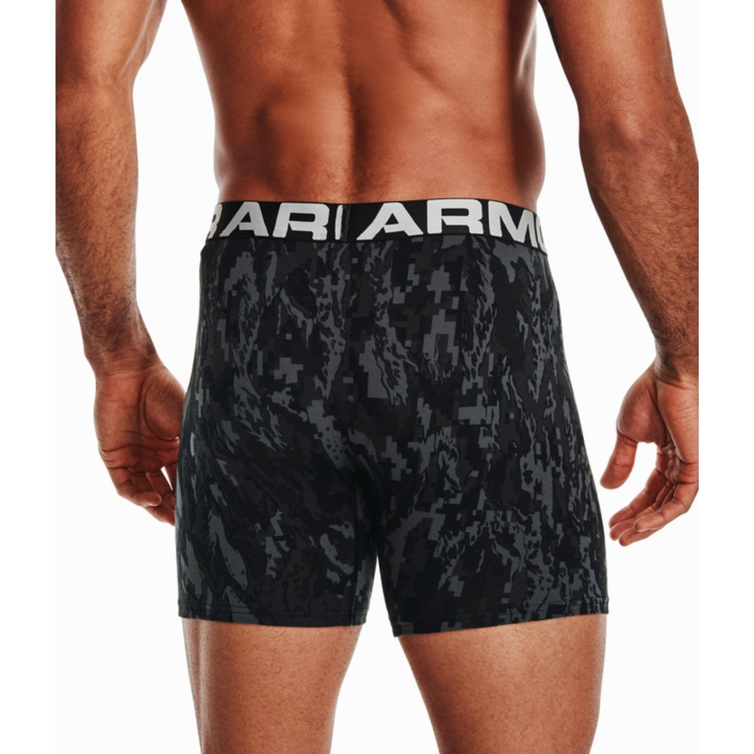 Boxerky UNDER ARMOUR CC 6in Novelty 3 Pack Black - Spodná bielizeň - 3