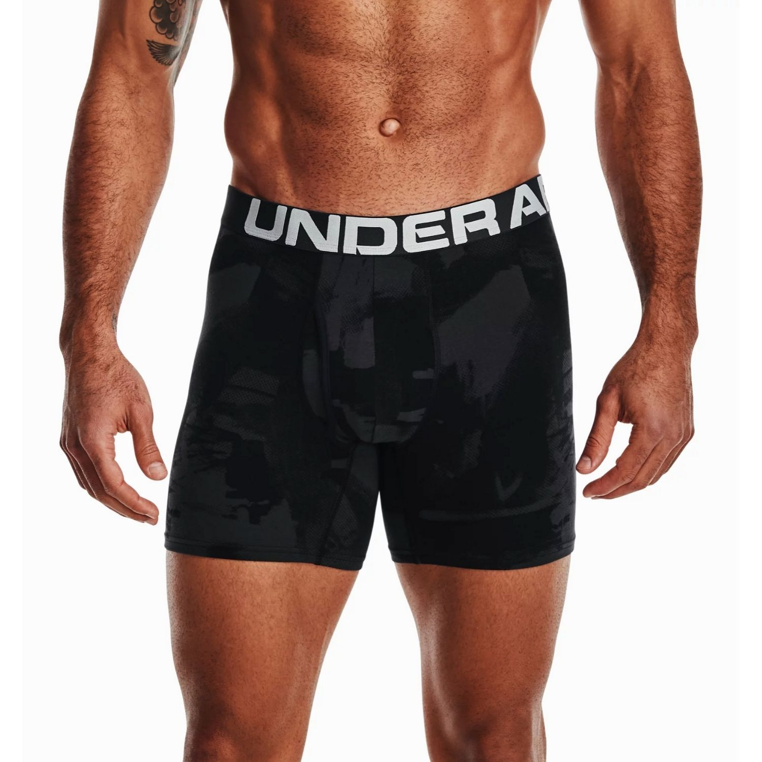 Boxerky UNDER ARMOUR CC 6in Novelty 3 Pack Black/Red - Spodná bielizeň - 2