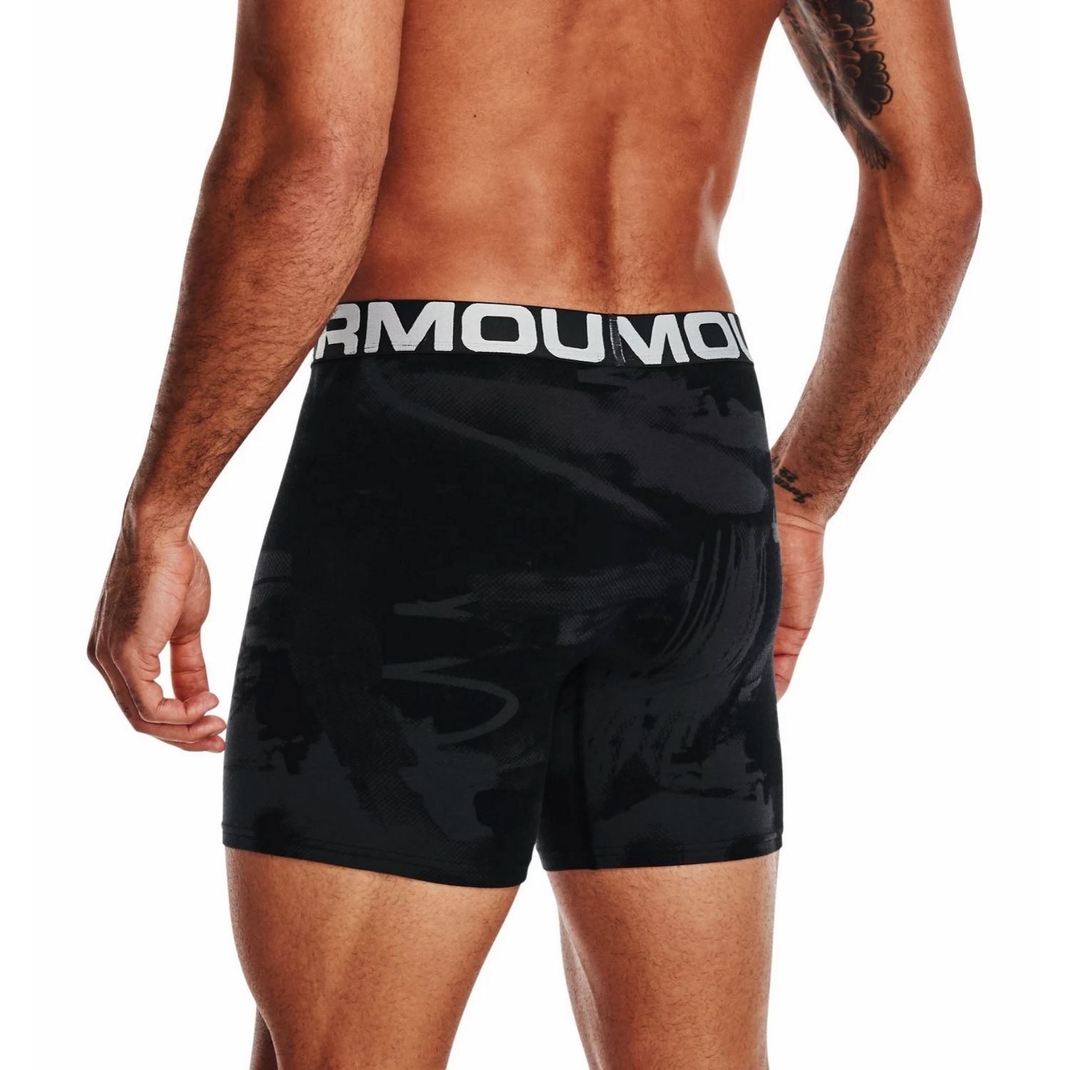 Boxerky UNDER ARMOUR CC 6in Novelty 3 Pack Black/Red - Spodná bielizeň - 3