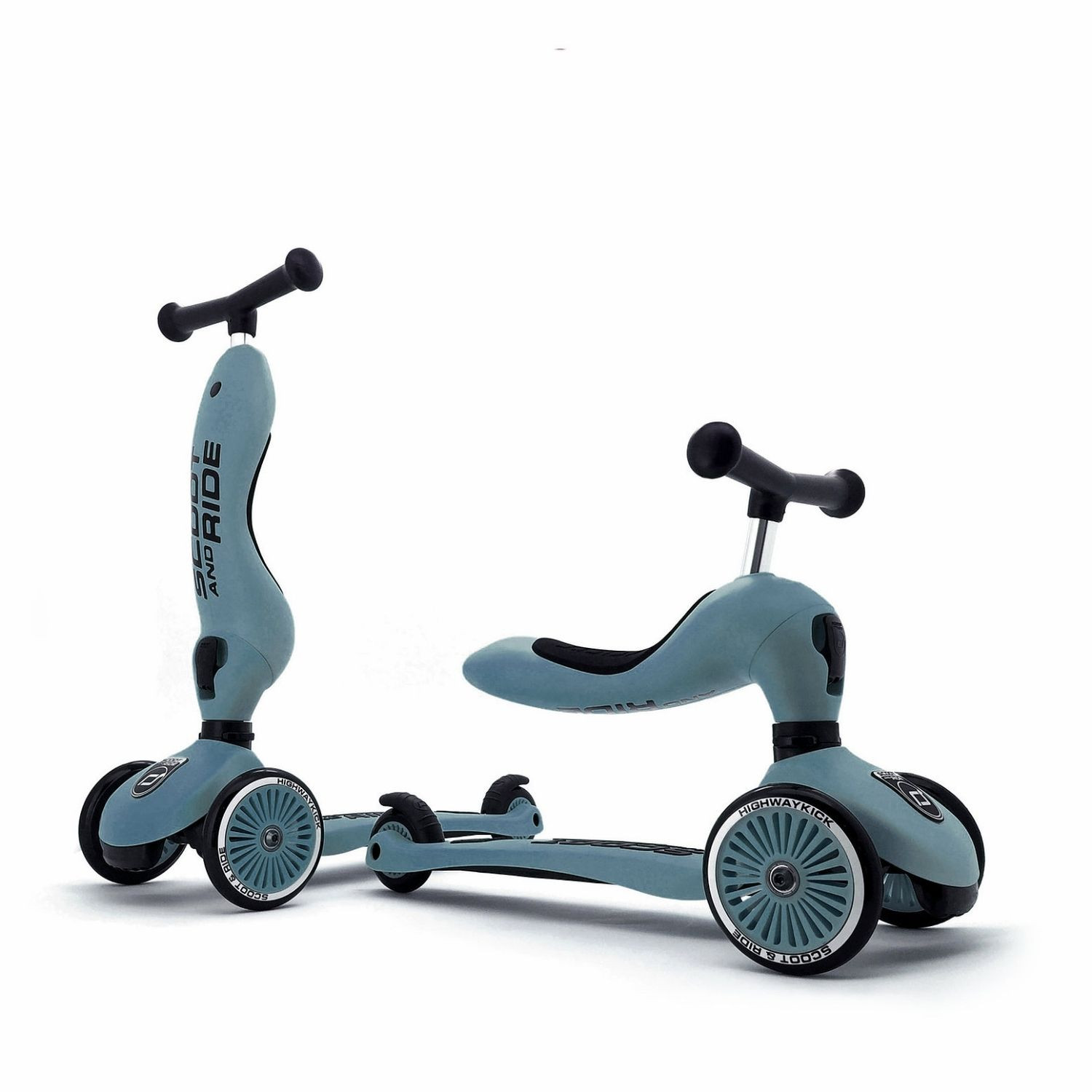 Kolobežka/odrážadlo SCOOT & RIDE Highwaykick 1 Steel - Deti - 2