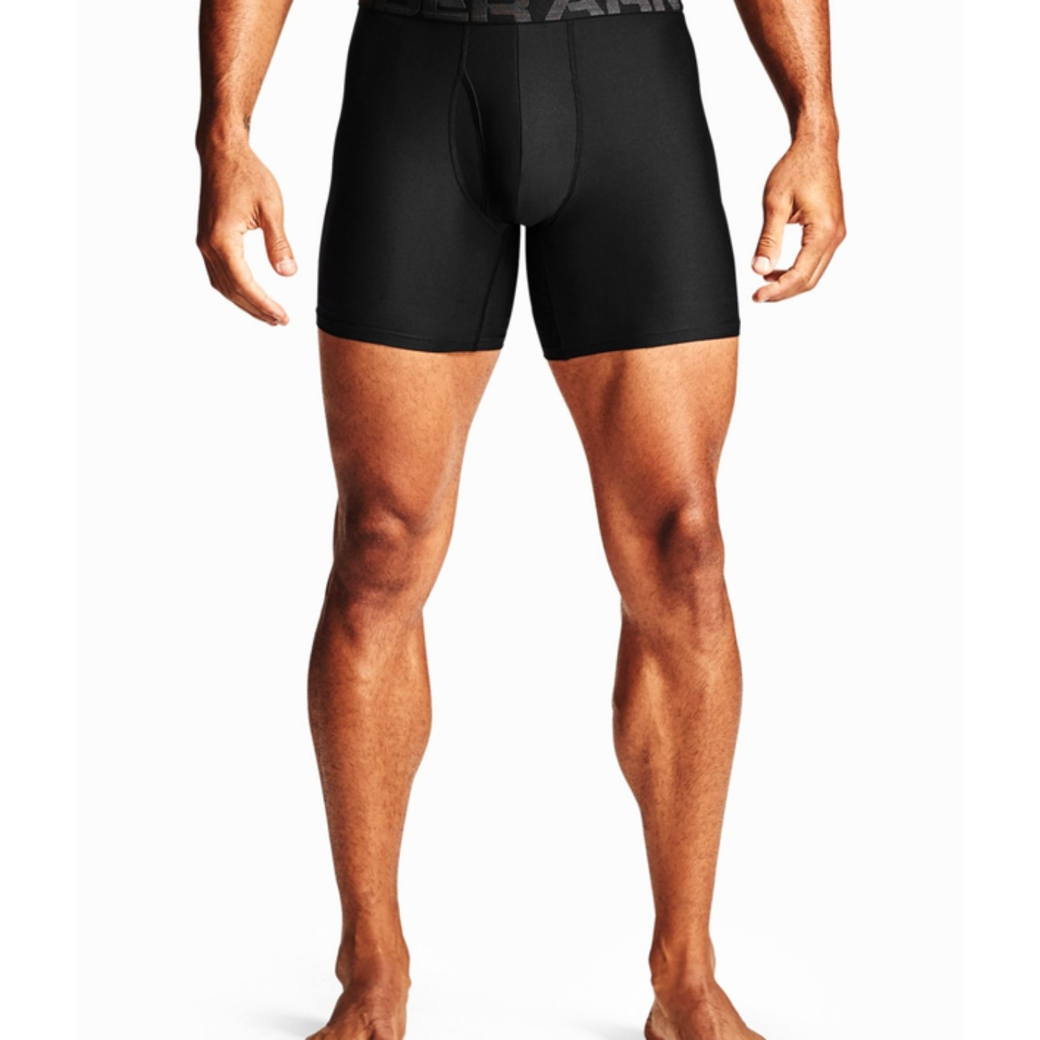 Boxerky UNDER ARMOUR Tech 6in 2 Pack Black - Spodná bielizeň - 2