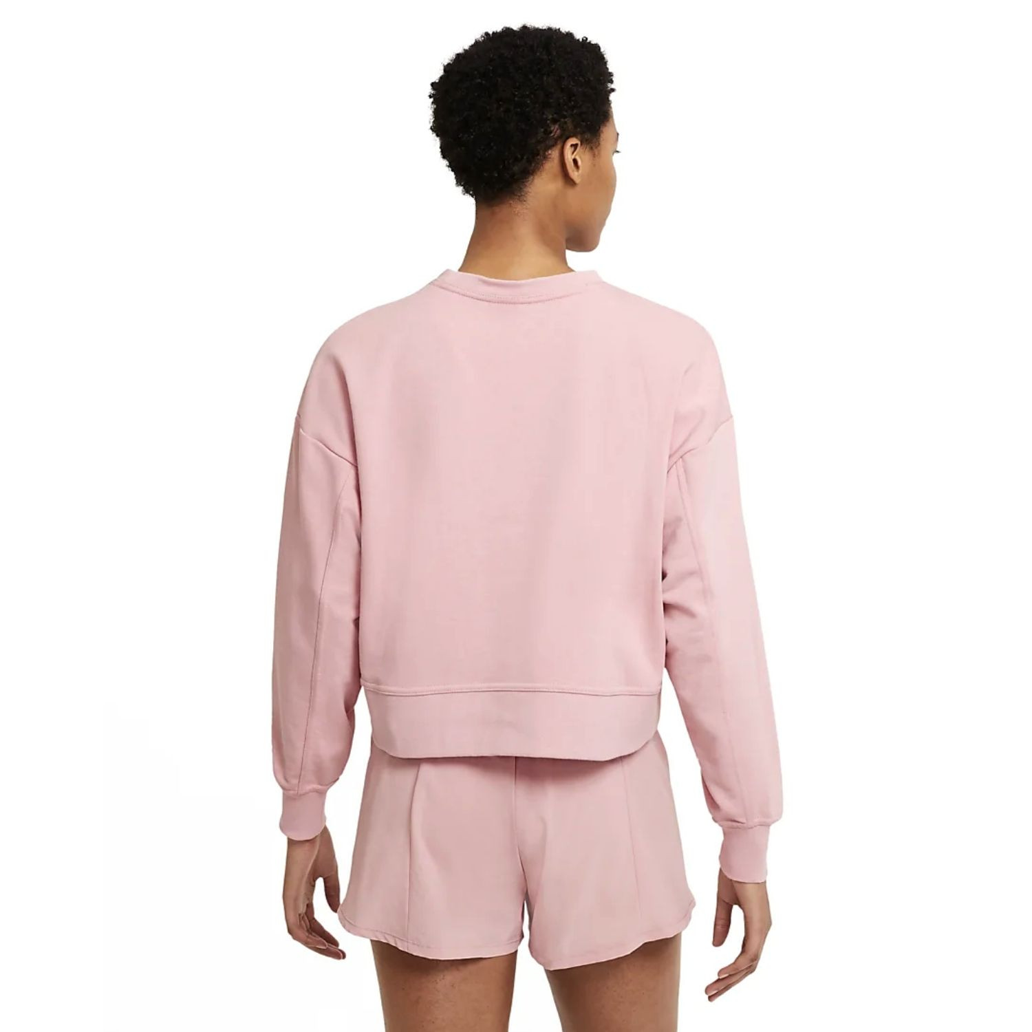 Mikina NIKE Sweatshirt  DRY GET FIT DREW Pink - Mikiny s kapucňou - 4