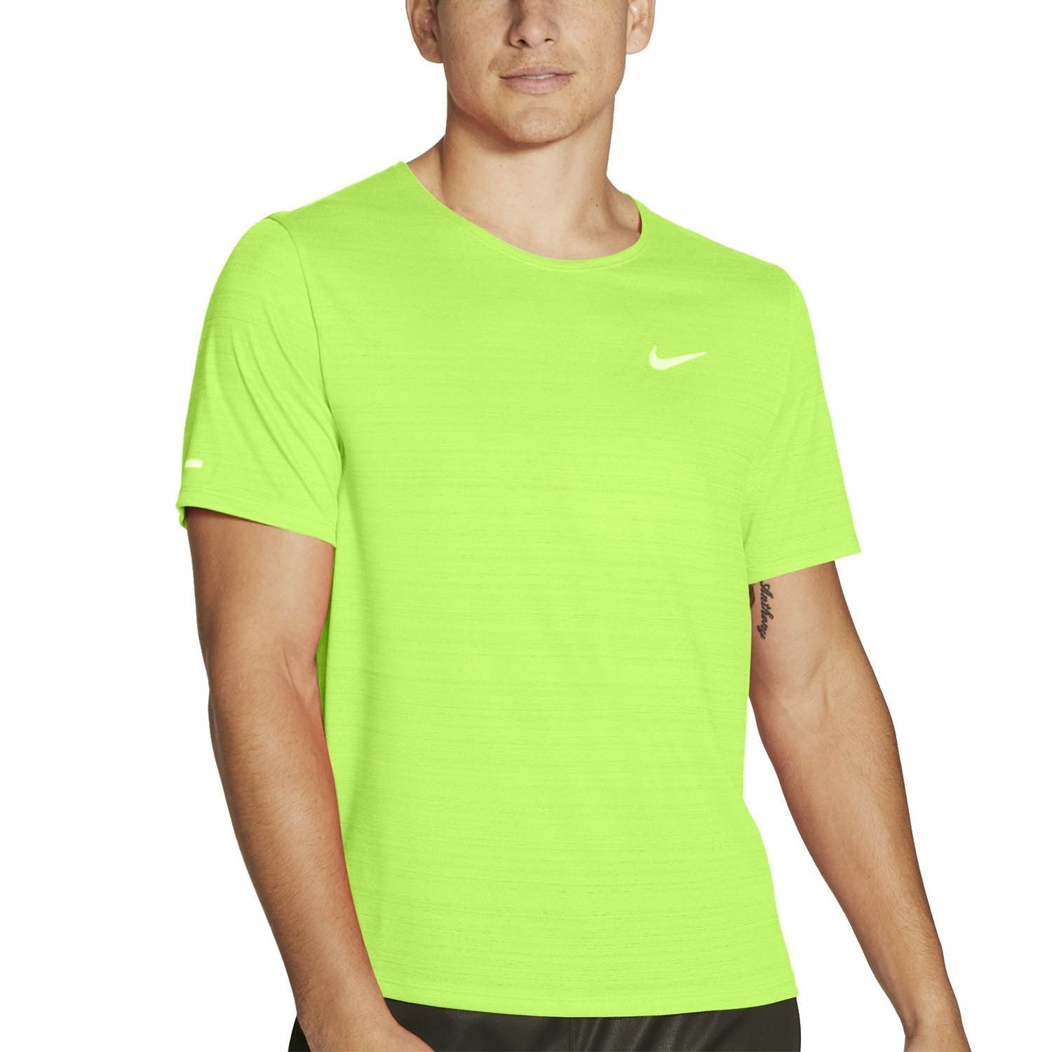 Tričko NIKE Dri-Fit Miler Green - NIKE - 1