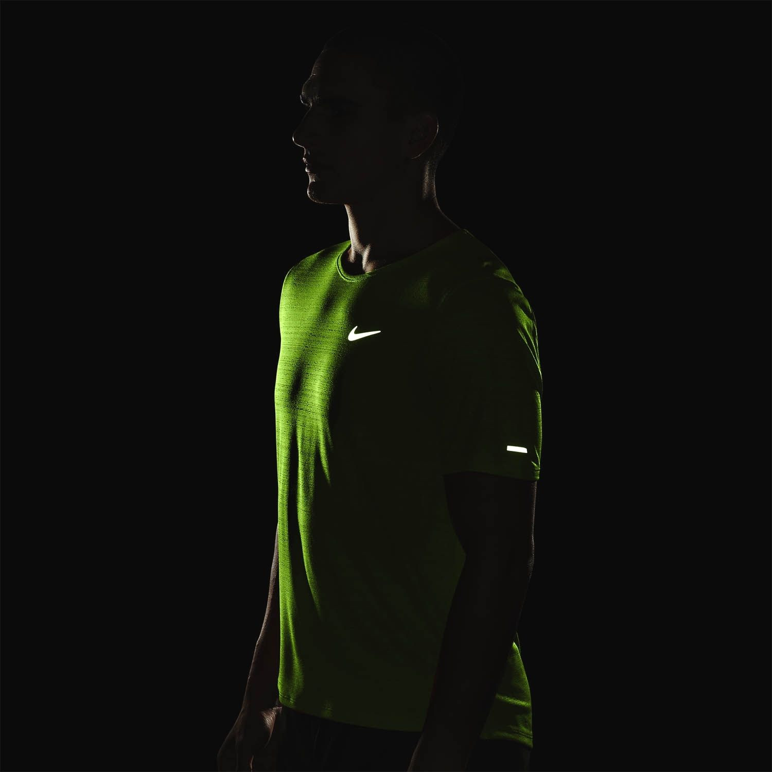 Tričko NIKE Dri-Fit Miler Green - NIKE - 4