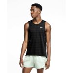 Tielko NIKE Tank Dri-Fit Miler Black
