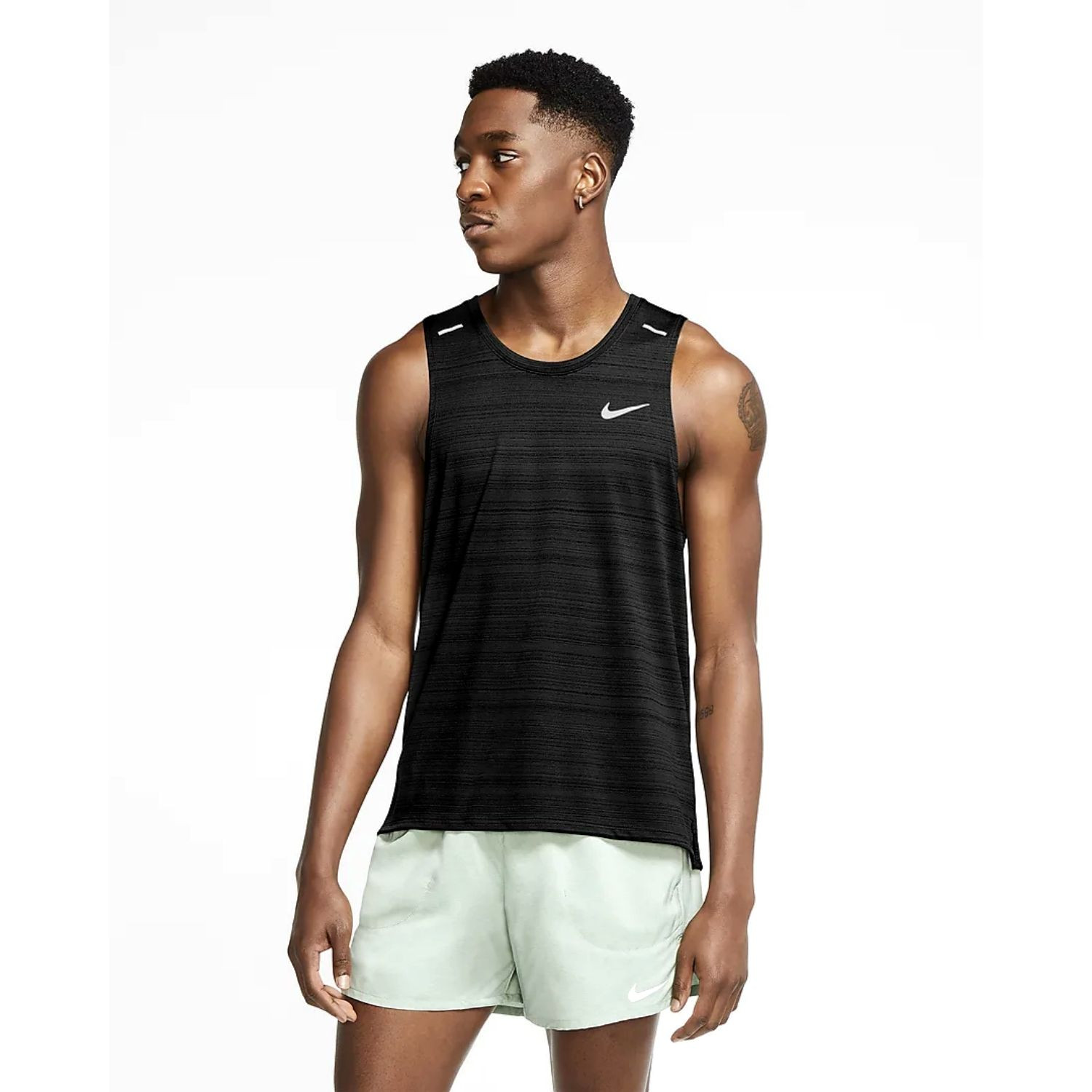 Tielko NIKE Tank Dri-Fit Miler Black - NIKE - 1
