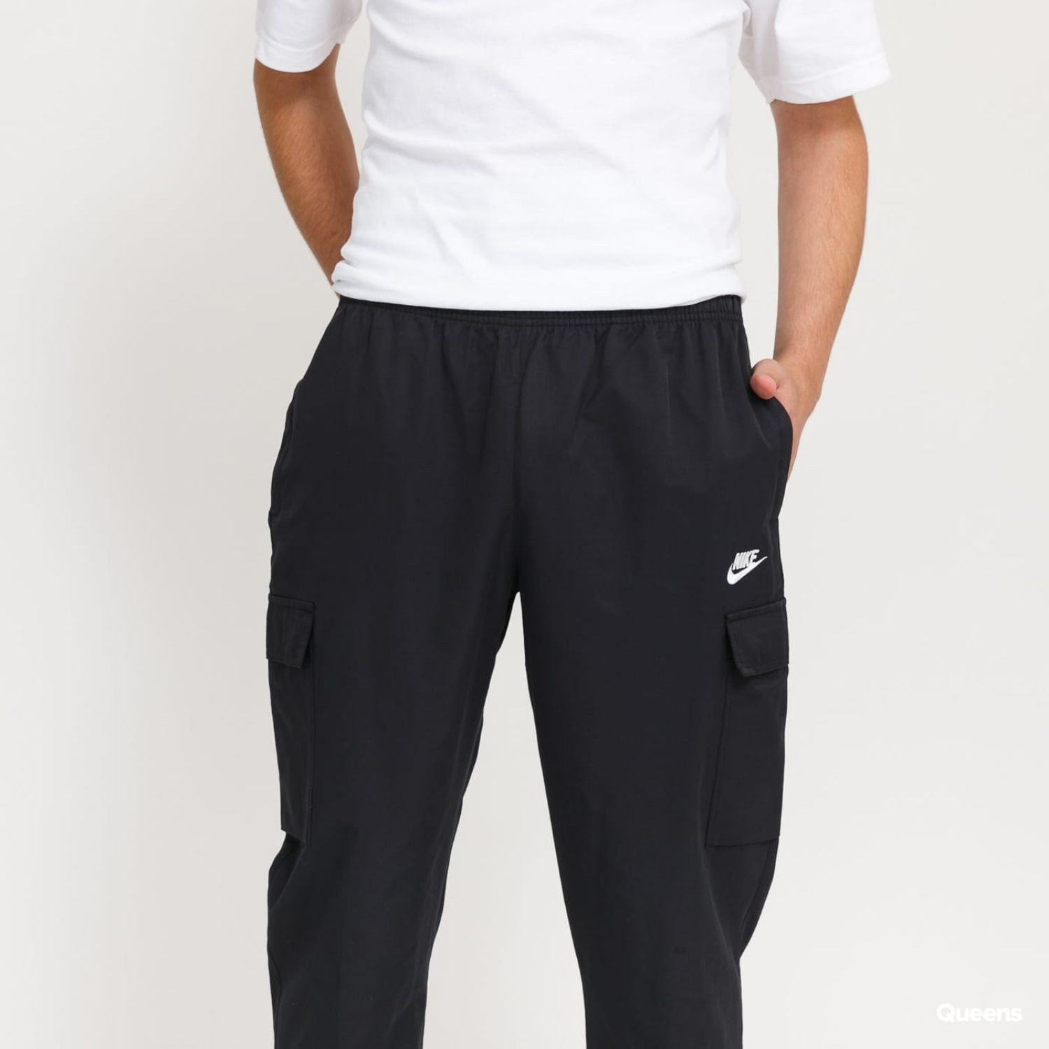 Nohavice NIKE NSW CE Pant CF Woven Players Black - Športové nohavice - 2