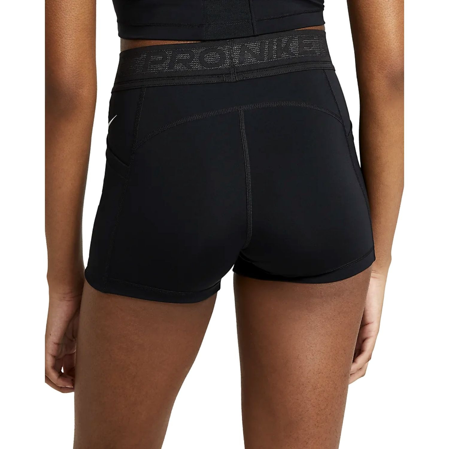 Kompresné šortky NIKE Pro WMNS 3 Black - Dámske oblečenie - 4