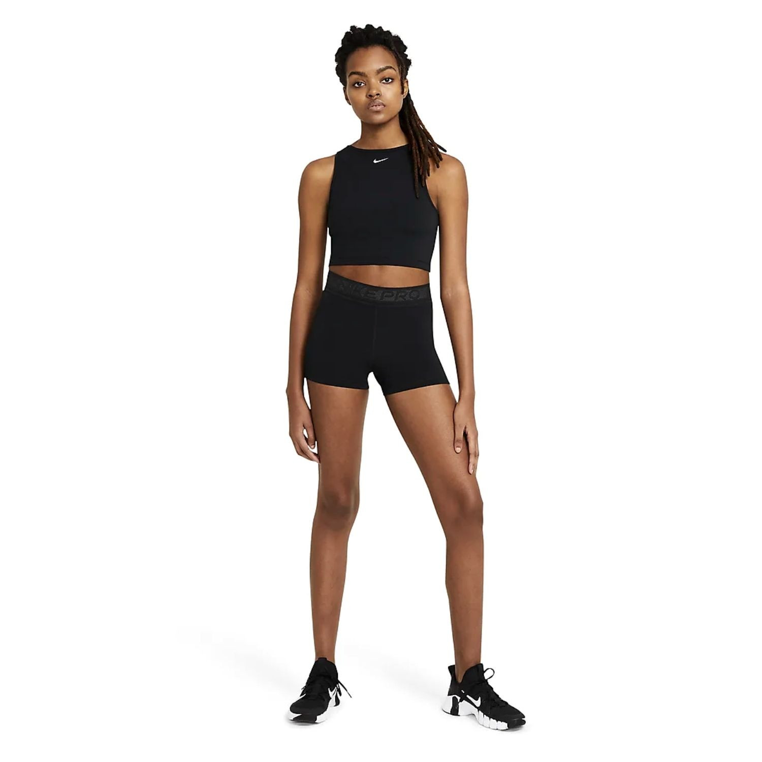 Kompresné šortky NIKE Pro WMNS 3 Black - Dámske oblečenie - 5