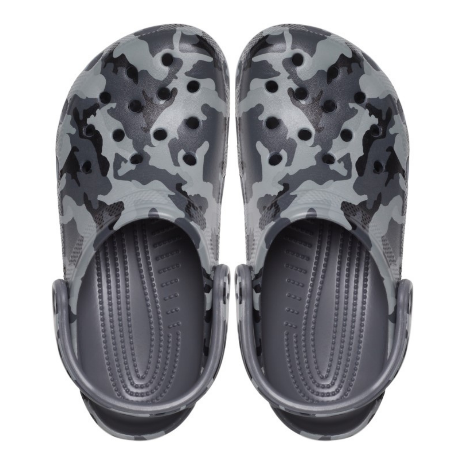 Obuv CROCS Classic Printed Camo Clog Slate Grey/Multi - Šľapky a sandále - 3