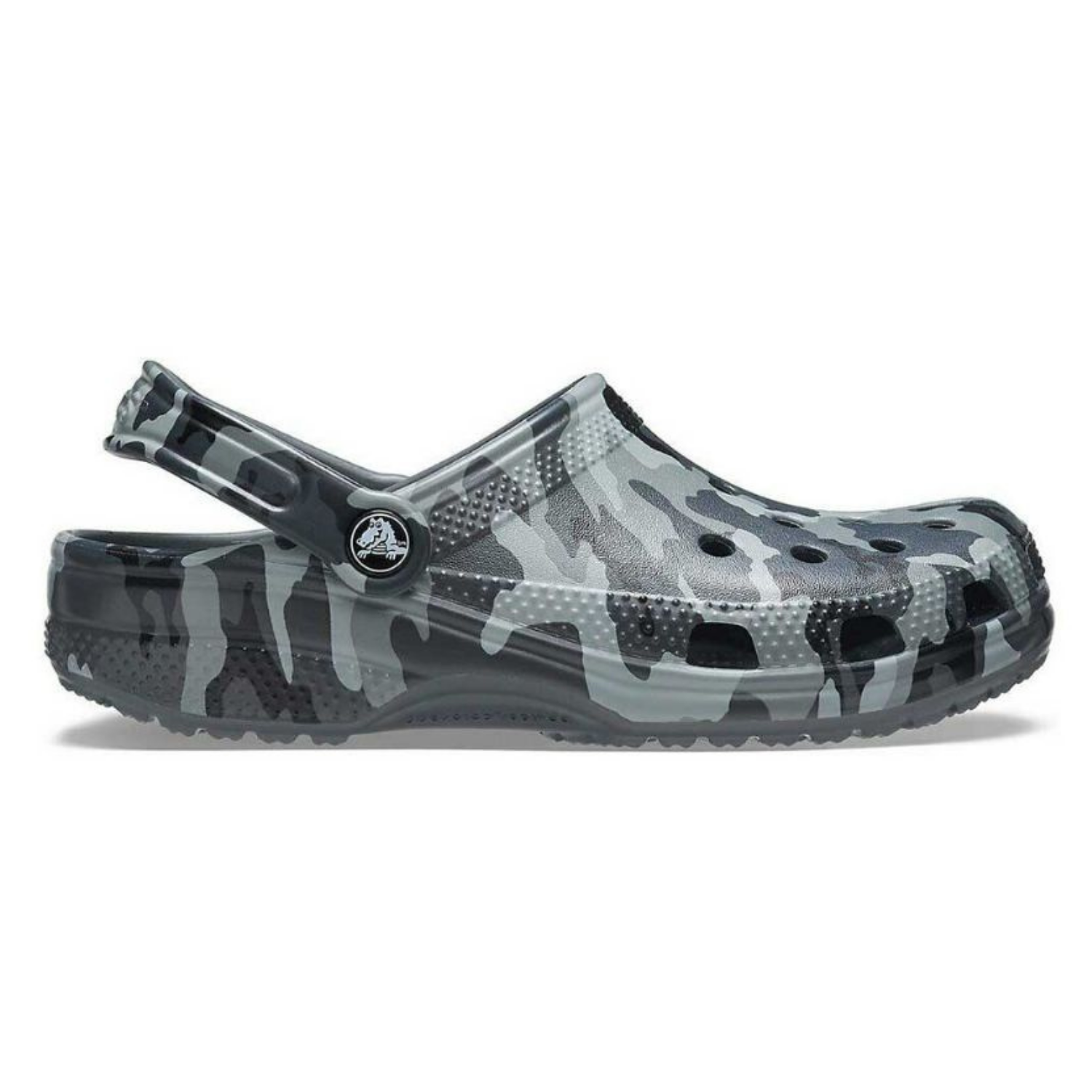 Obuv CROCS Classic Printed Camo Clog Slate Grey/Multi - Šľapky a sandále - 2