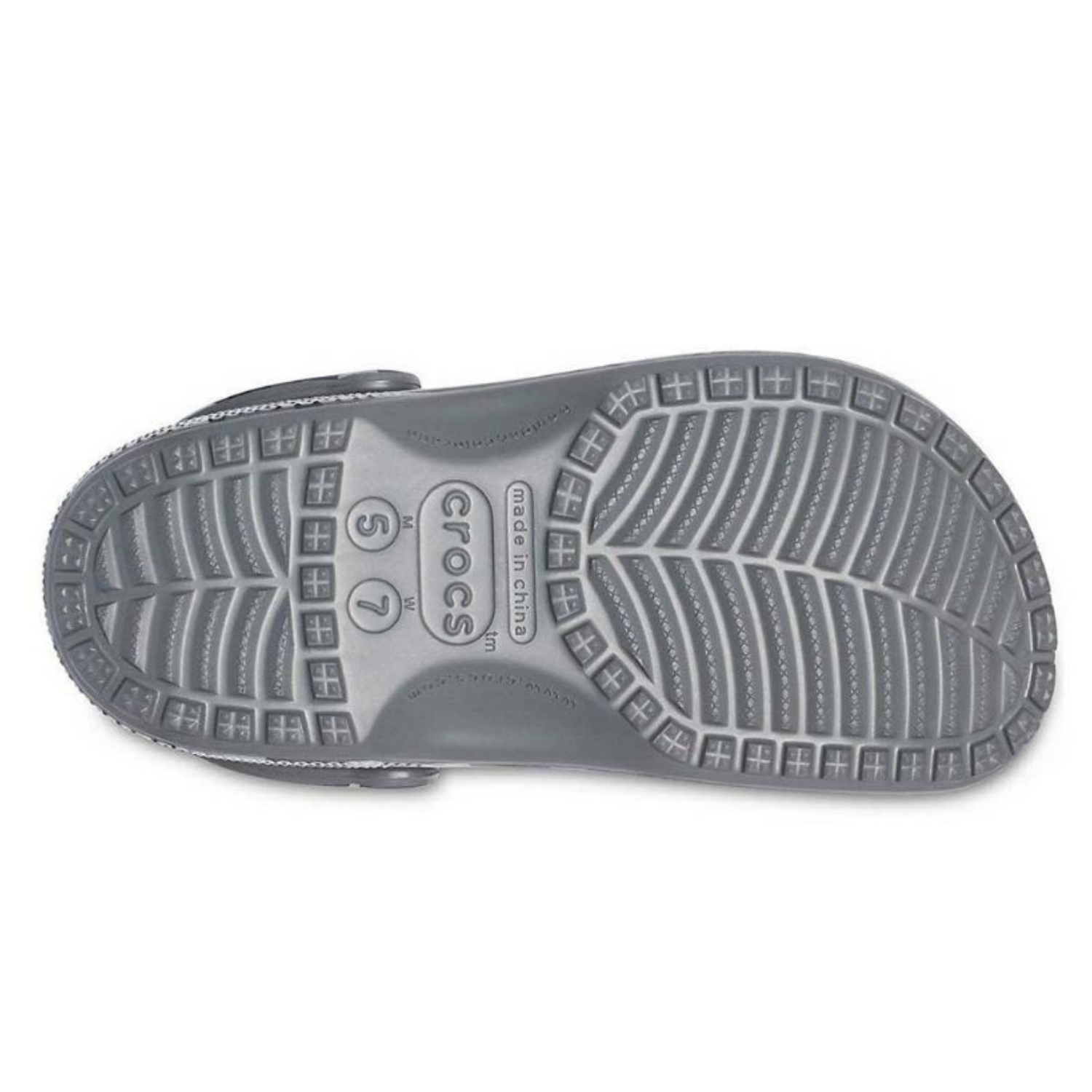 Obuv CROCS Classic Printed Camo Clog Slate Grey/Multi - Šľapky a sandále - 4