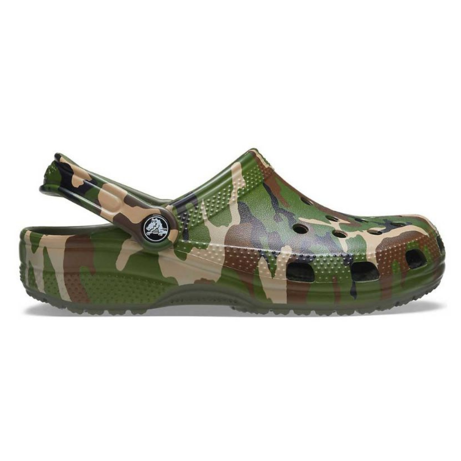 Obuv CROCS Classic Printed Camo Clog Army Green/Multi - Šľapky a sandále - 2