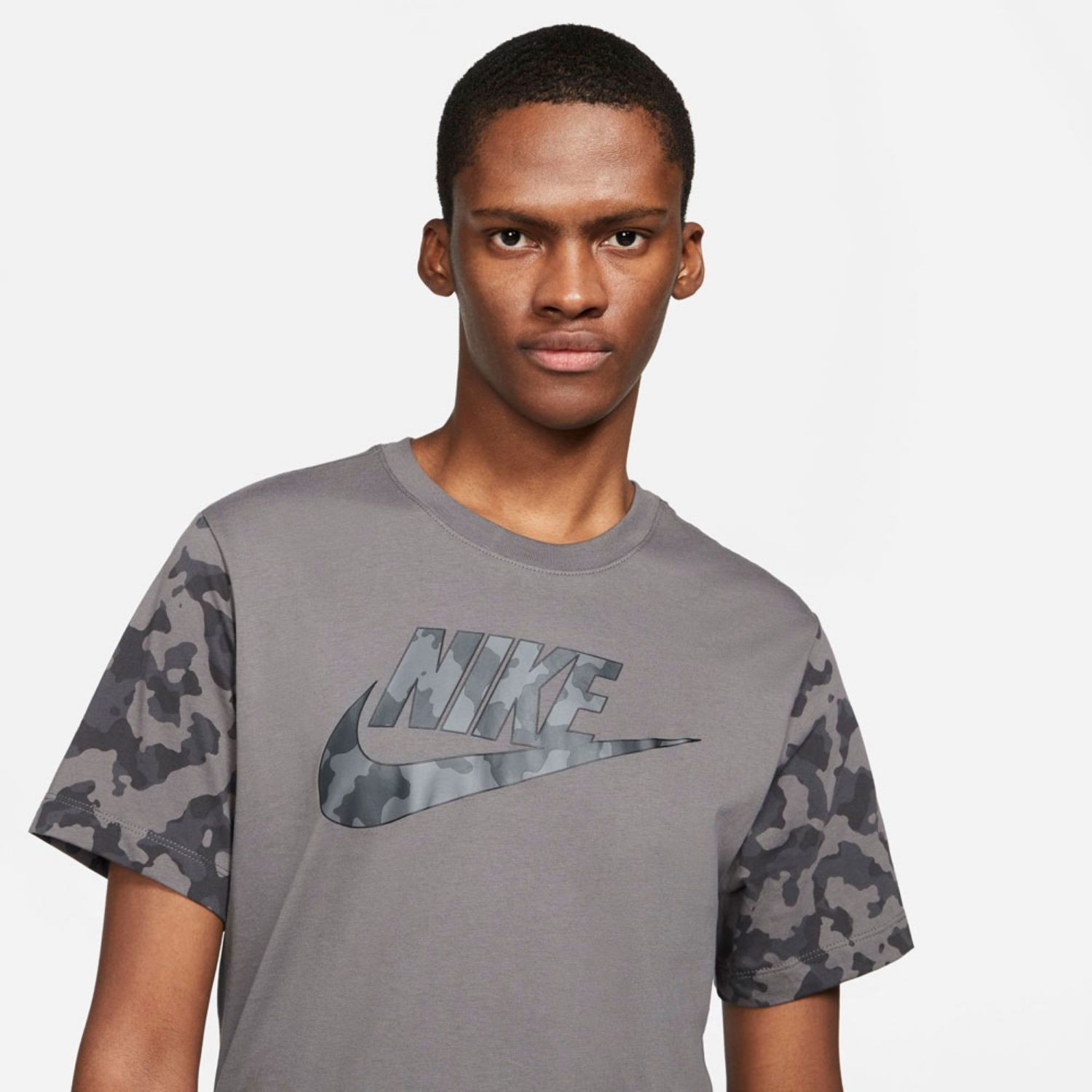 Tričko NIKE Sportswear Futura Club L Iron Grey - NIKE - 2