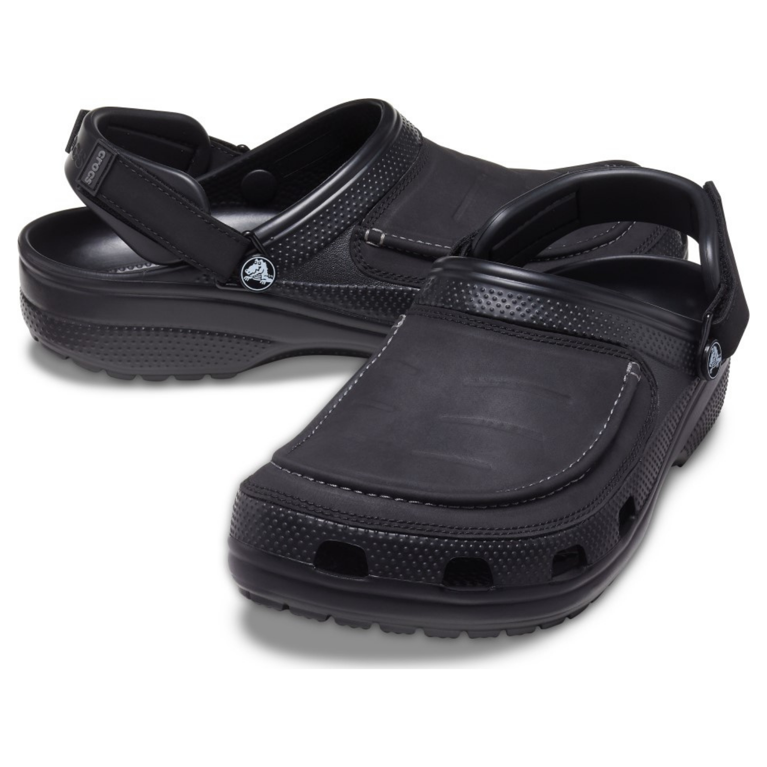 Obuv CROCS Yukon Vista II Clog M Black - Šľapky a sandále - 2