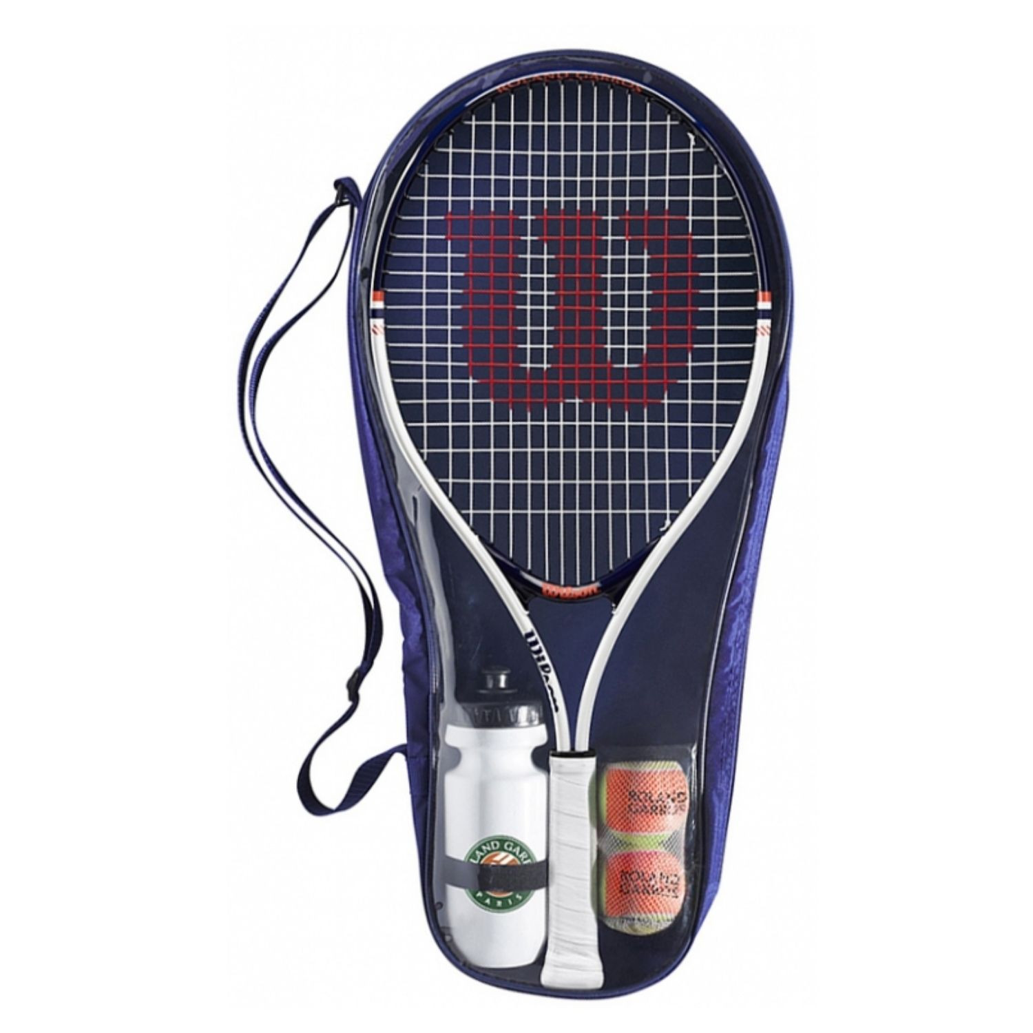 Tenisový set WILSON Roland Garros Elite Kit 25 Blue (7-10 rokov) - Tenisové sety Wilson - 1