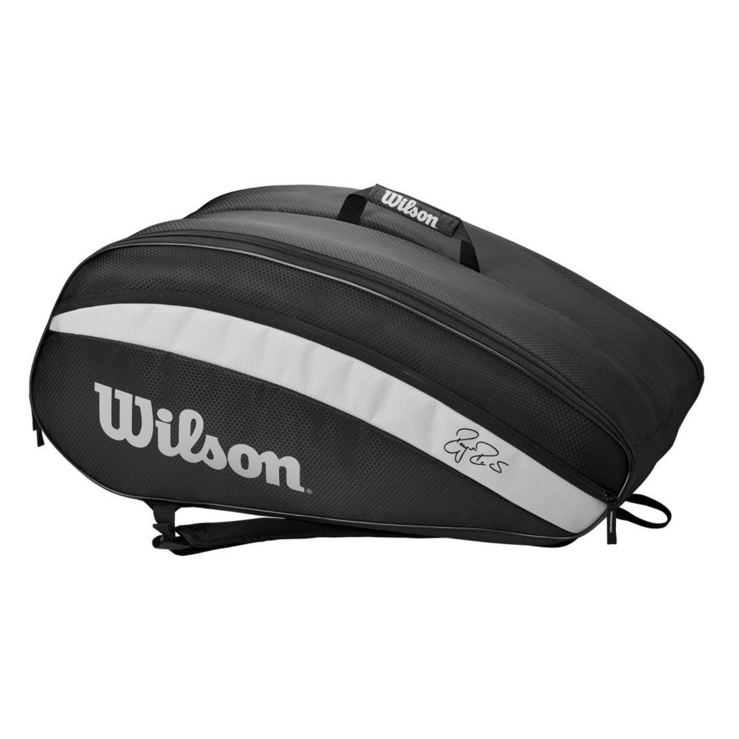 Tenisový vak WILSON RF Team 12pack Black - LETNÉ ŠPORTY - 2