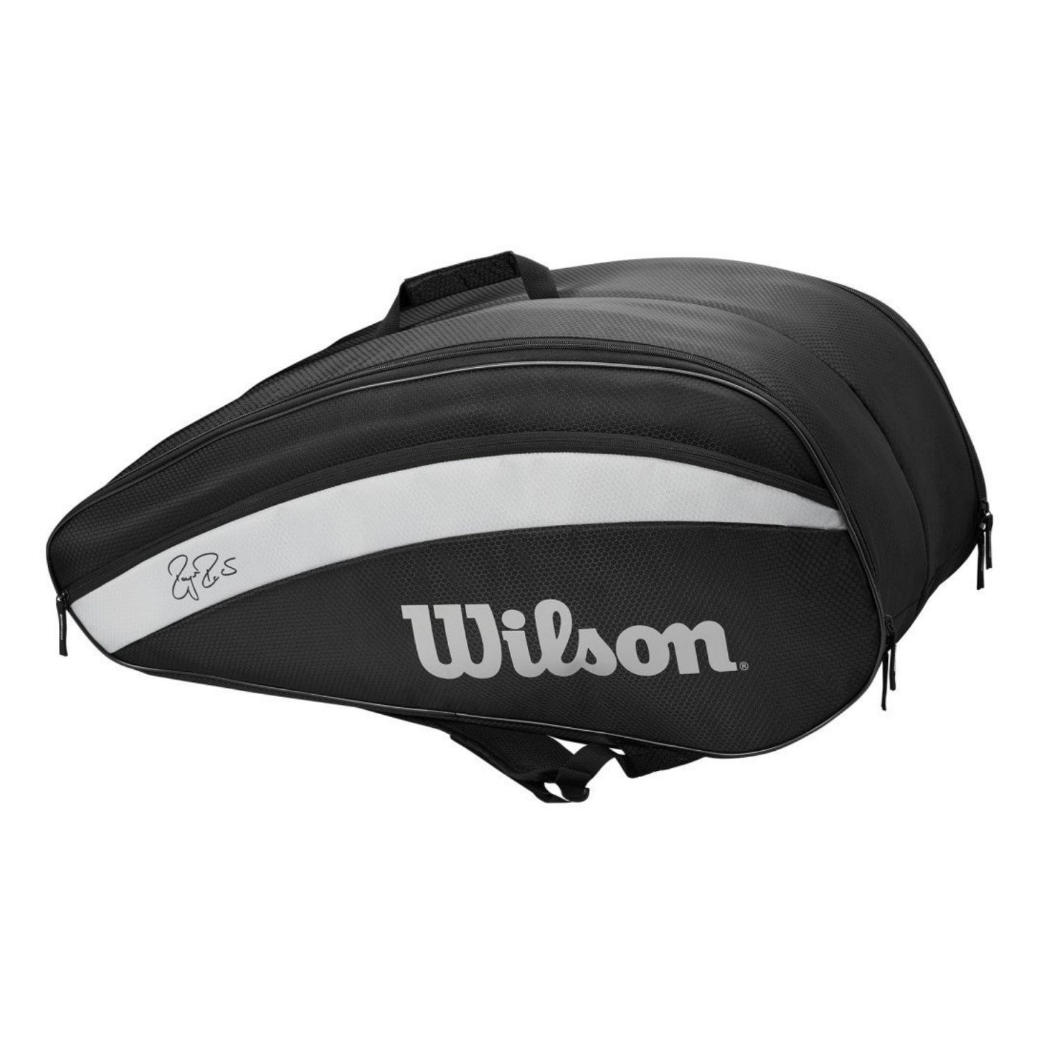 Tenisový vak WILSON RF Team 12pack Black - LETNÉ ŠPORTY - 1