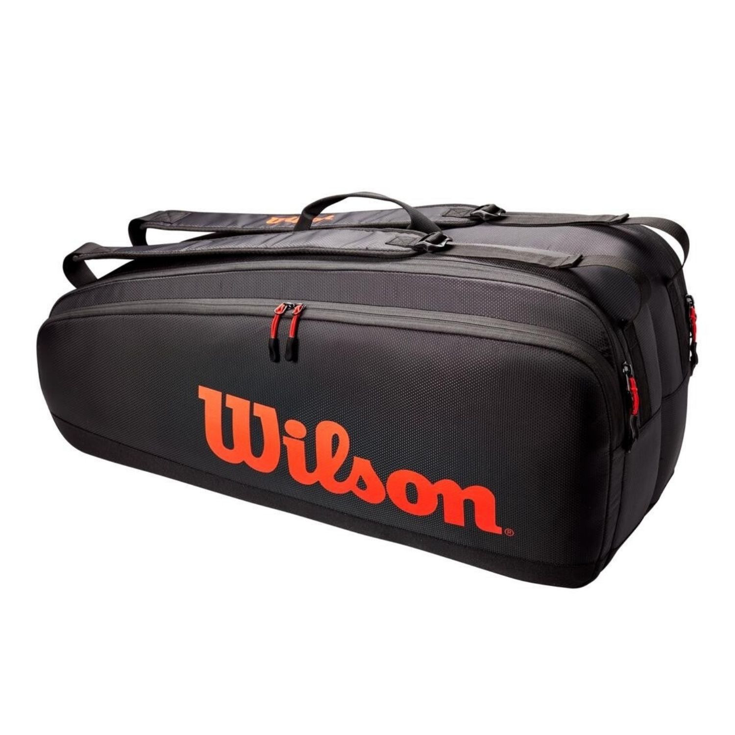 Tenisový vak WILSON Tour 6pack Red/Black - LETNÉ ŠPORTY - 1